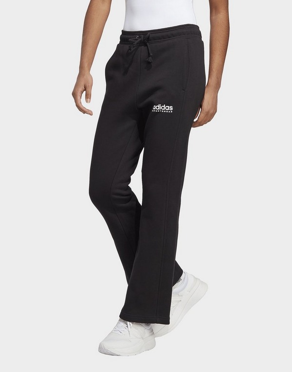  adidas Women's All SZN Fleece Wide Pants, Black, X-Small :  Clothing, Shoes & Jewelry