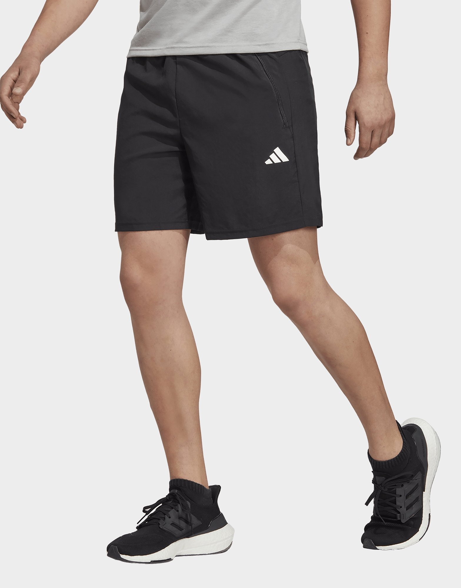 Black adidas Train Essentials Woven Training Shorts | JD Sports UK