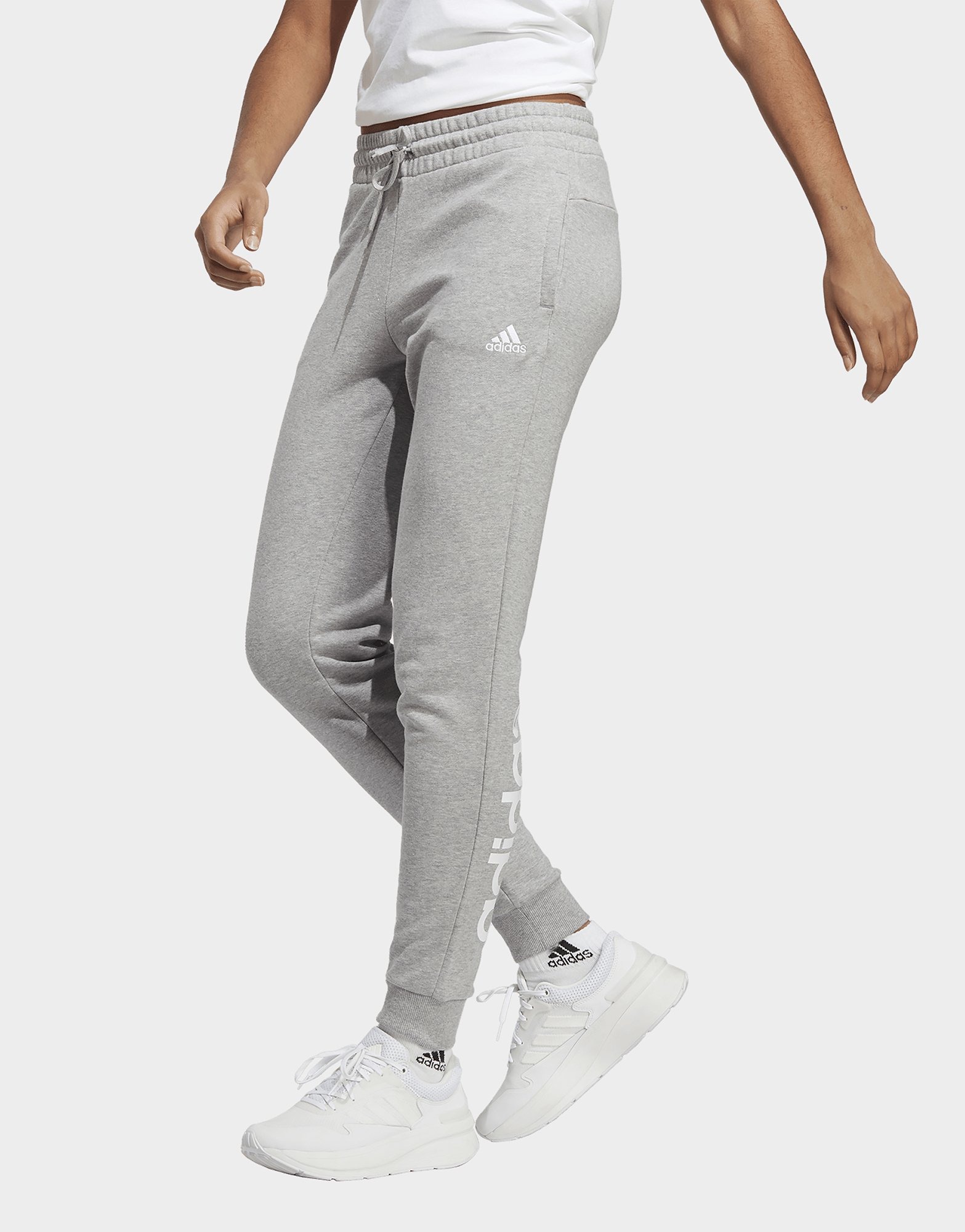 Adidas training id terry joggers in black hotsell