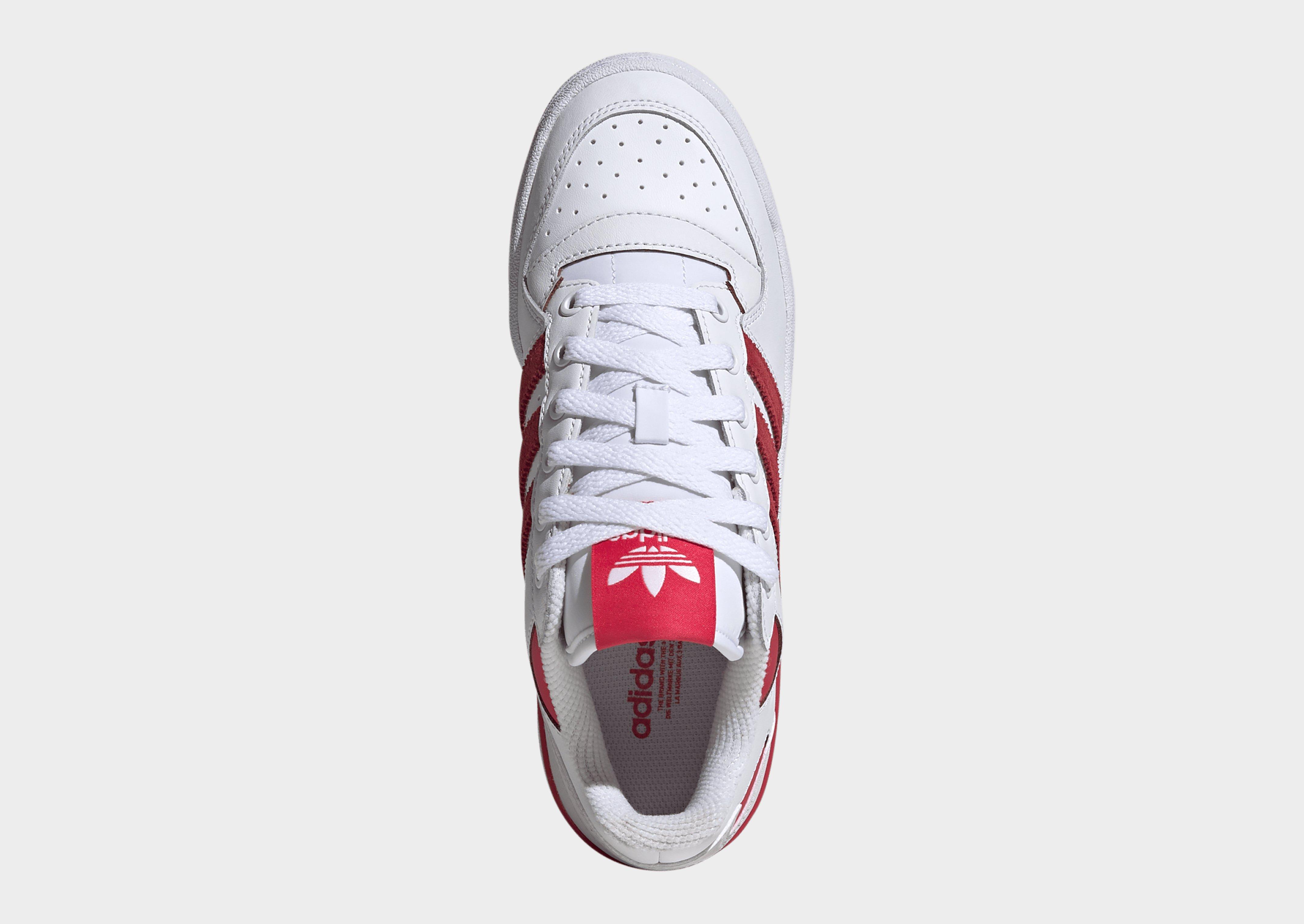 Adidas shoes red stripe best sale