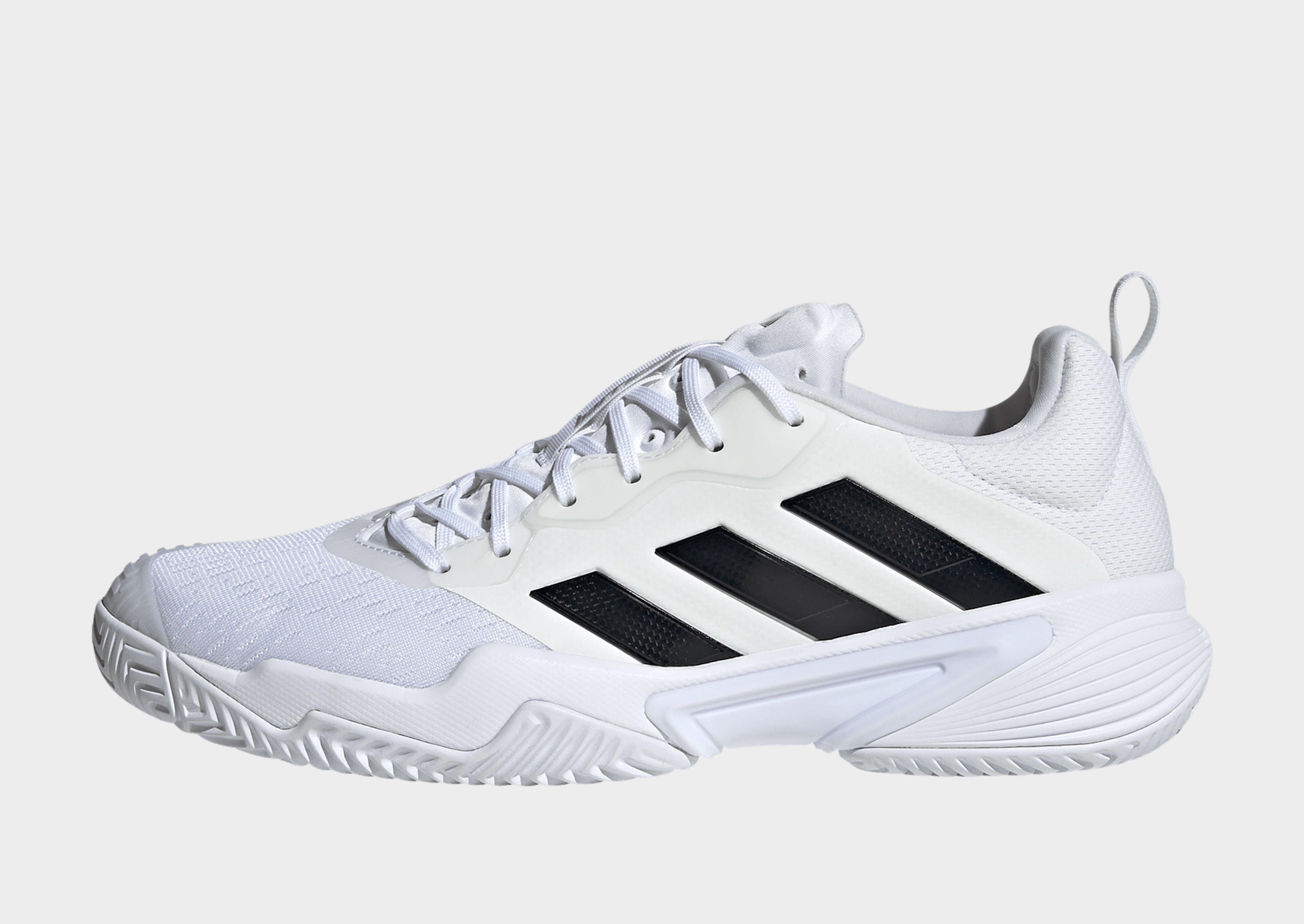 White adidas Barricade Tennis Shoes JD Sports UK