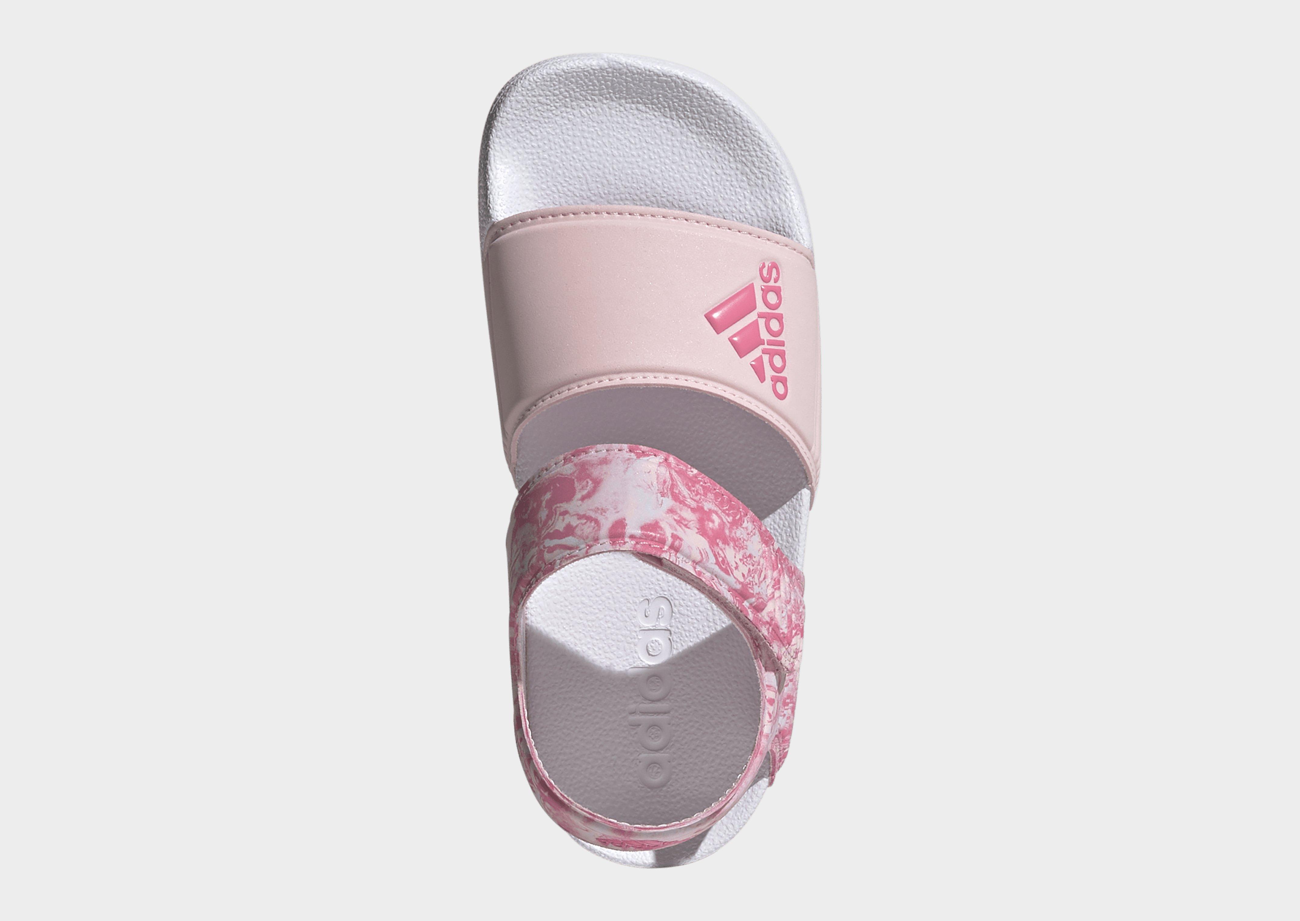 Pink adidas Adilette Sandals JD Sports UK