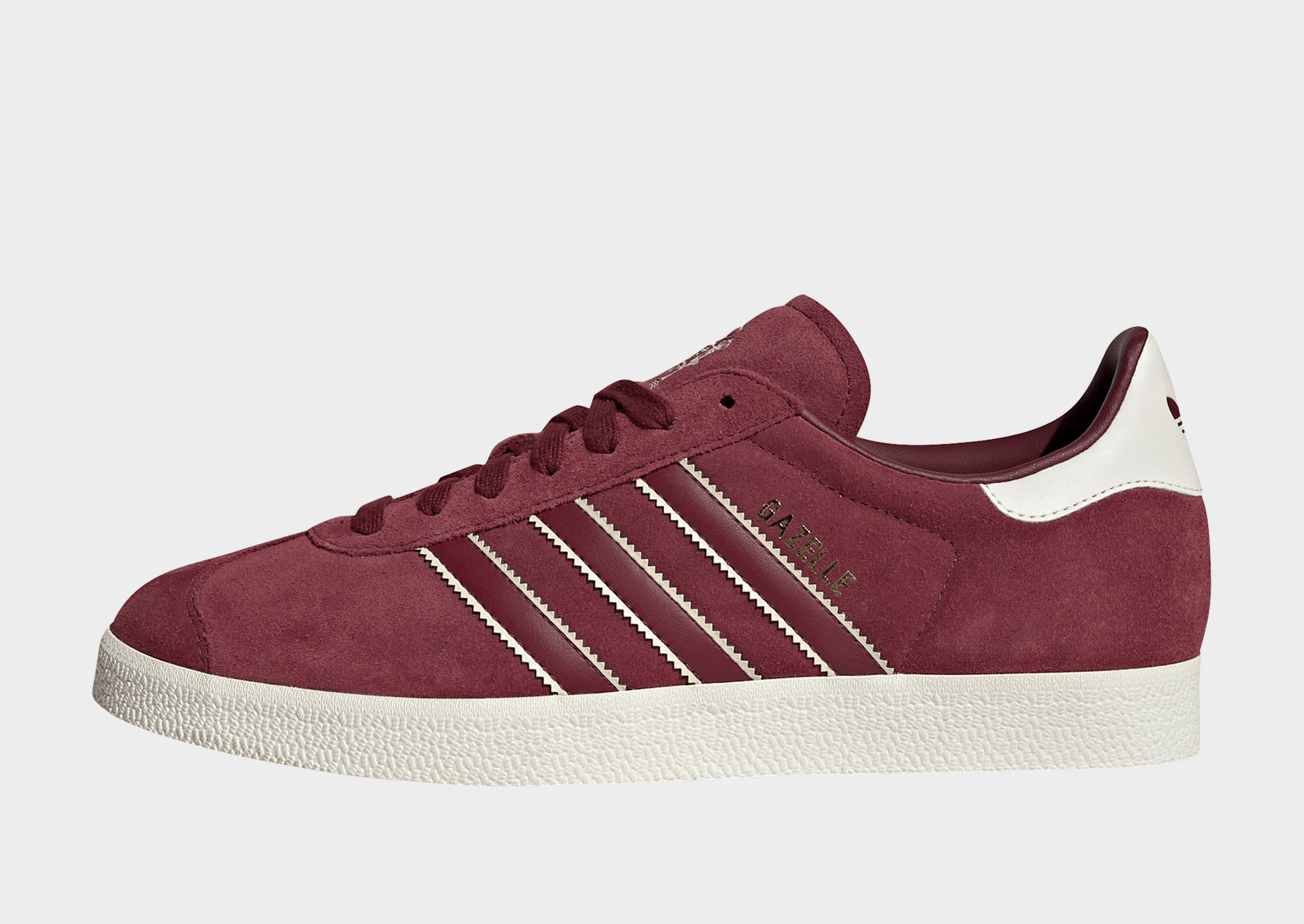 Burgundy adidas Originals Gazelle Wales | JD Sports UK