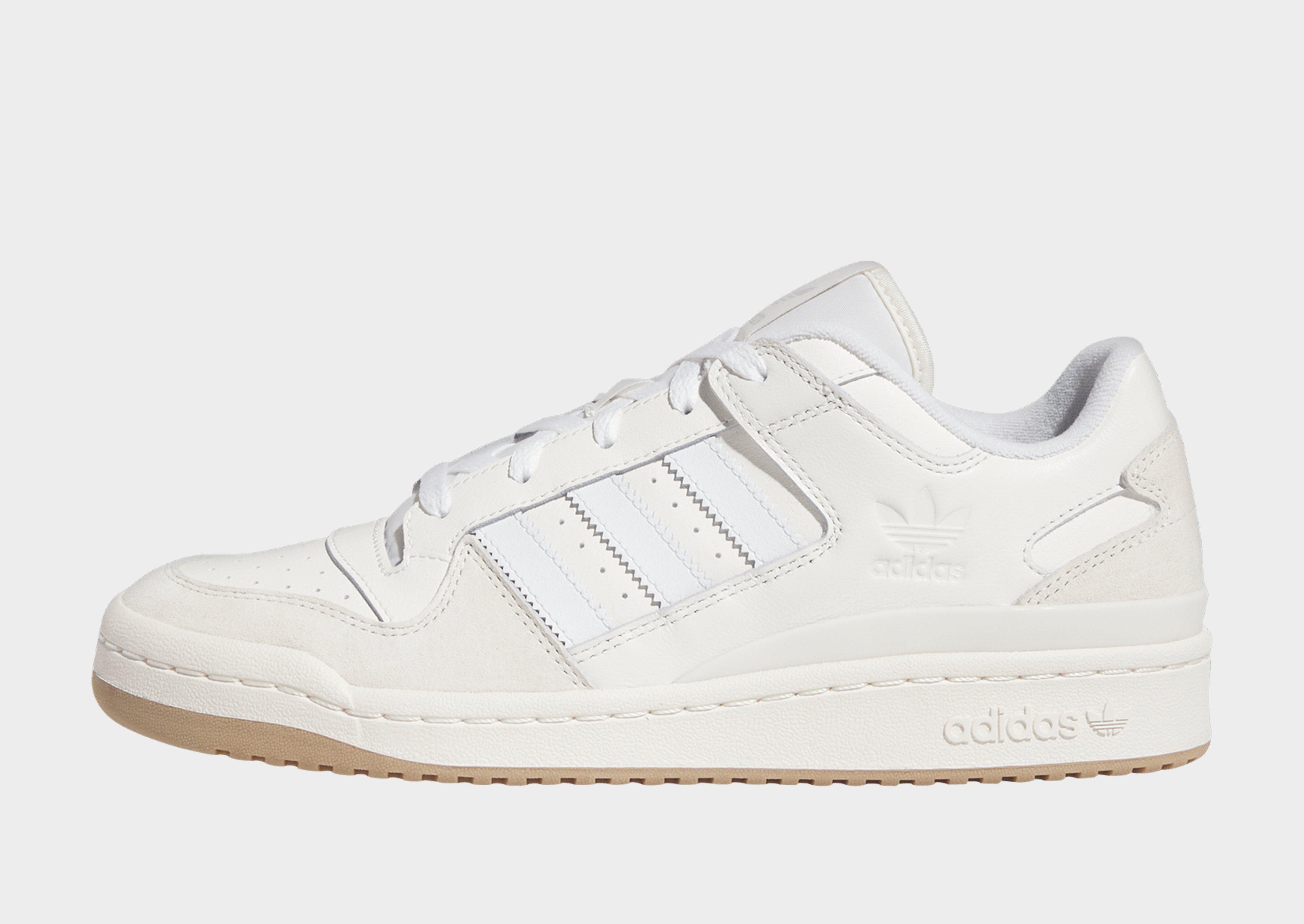 White adidas Originals Forum Low Classic Shoes | JD Sports UK