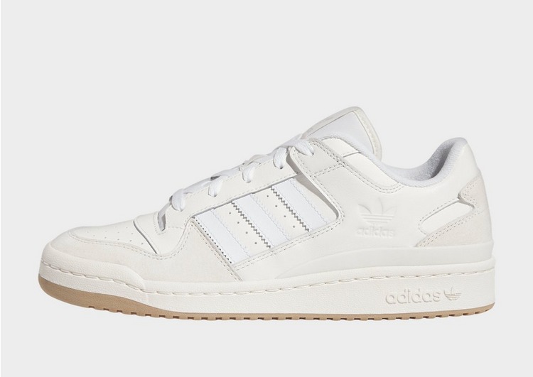 White adidas Forum Low Classic Shoes | JD Sports UK