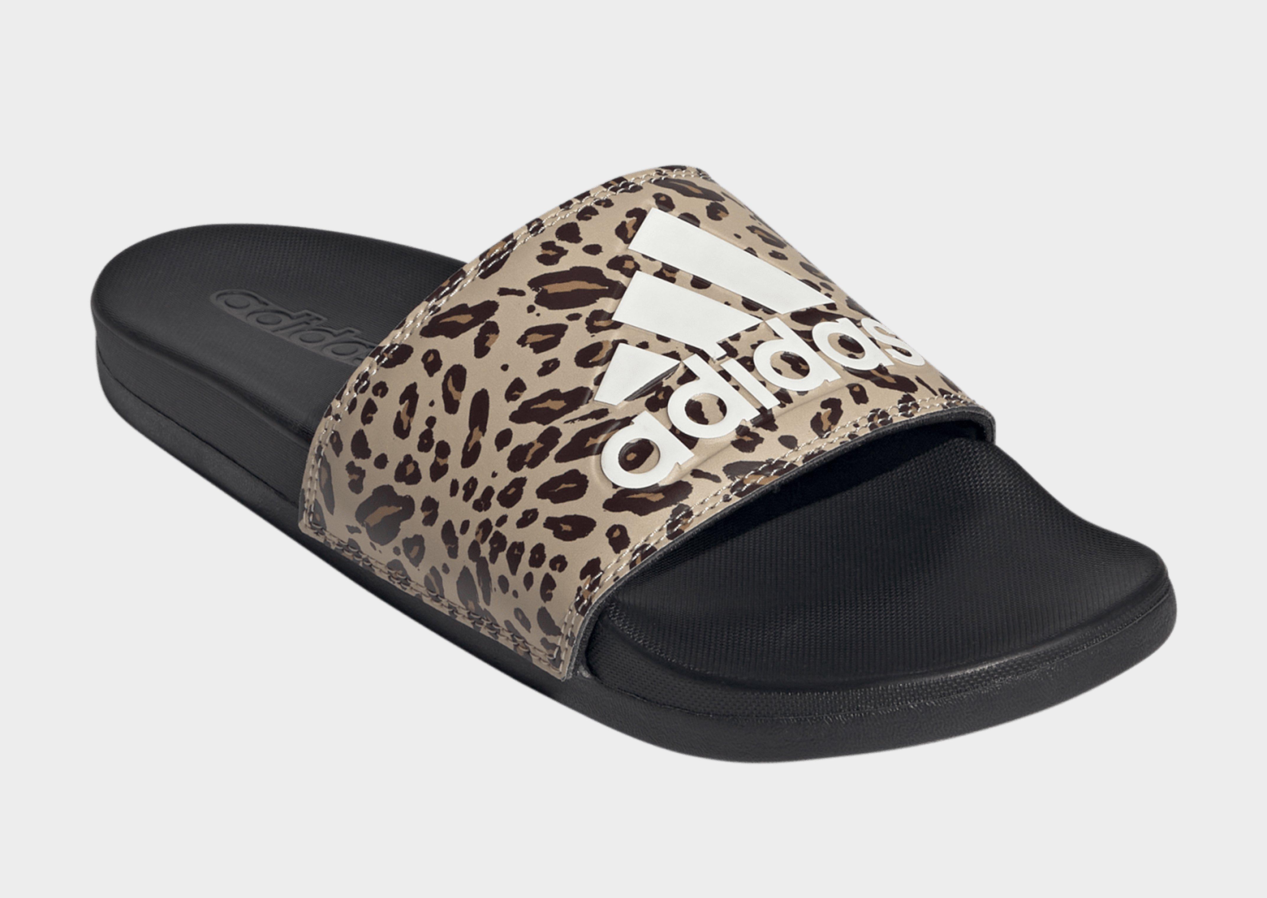 adidas Claquette Adilette Comfort Leopard Print