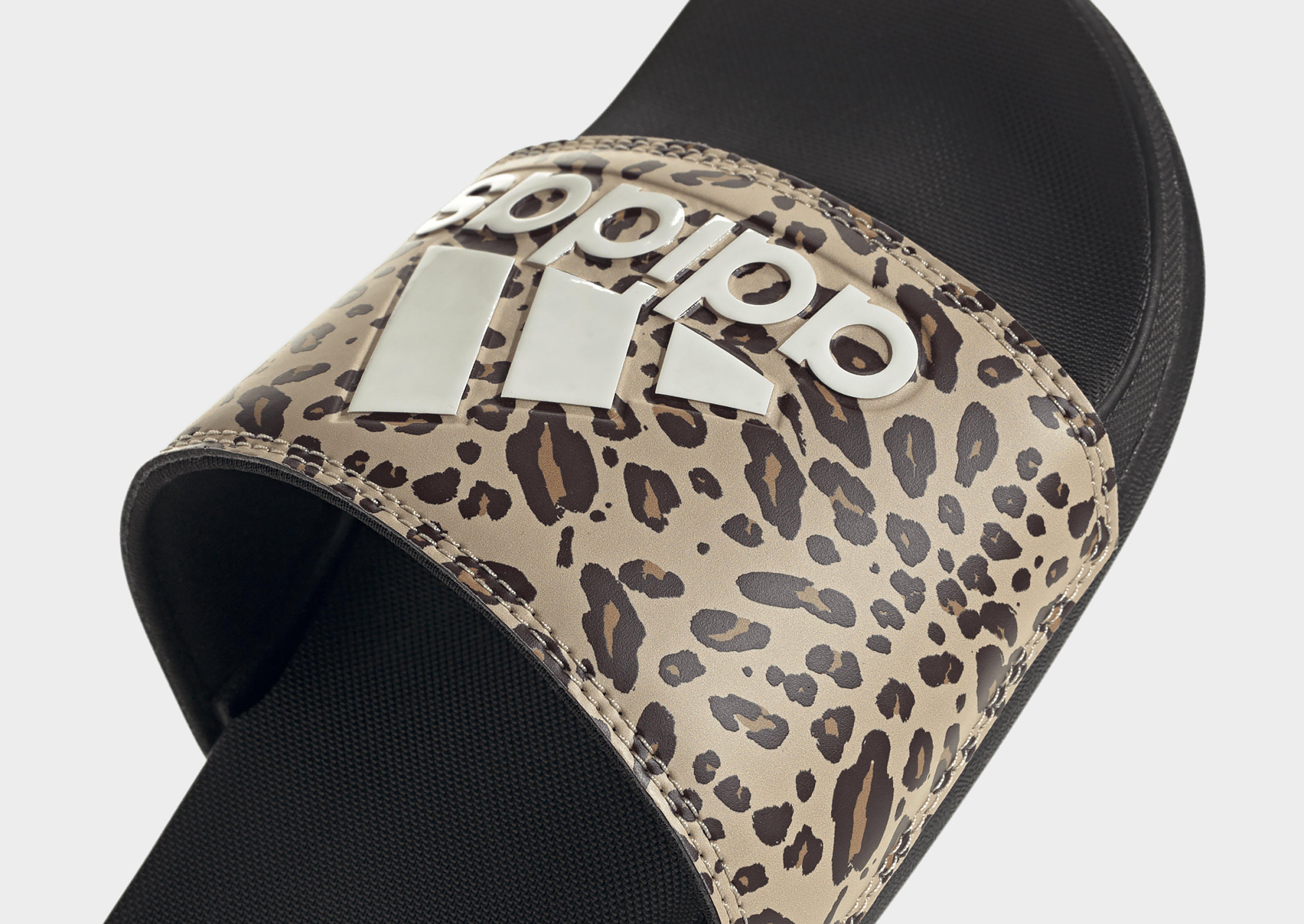 adidas Claquette Adilette Comfort Leopard Print