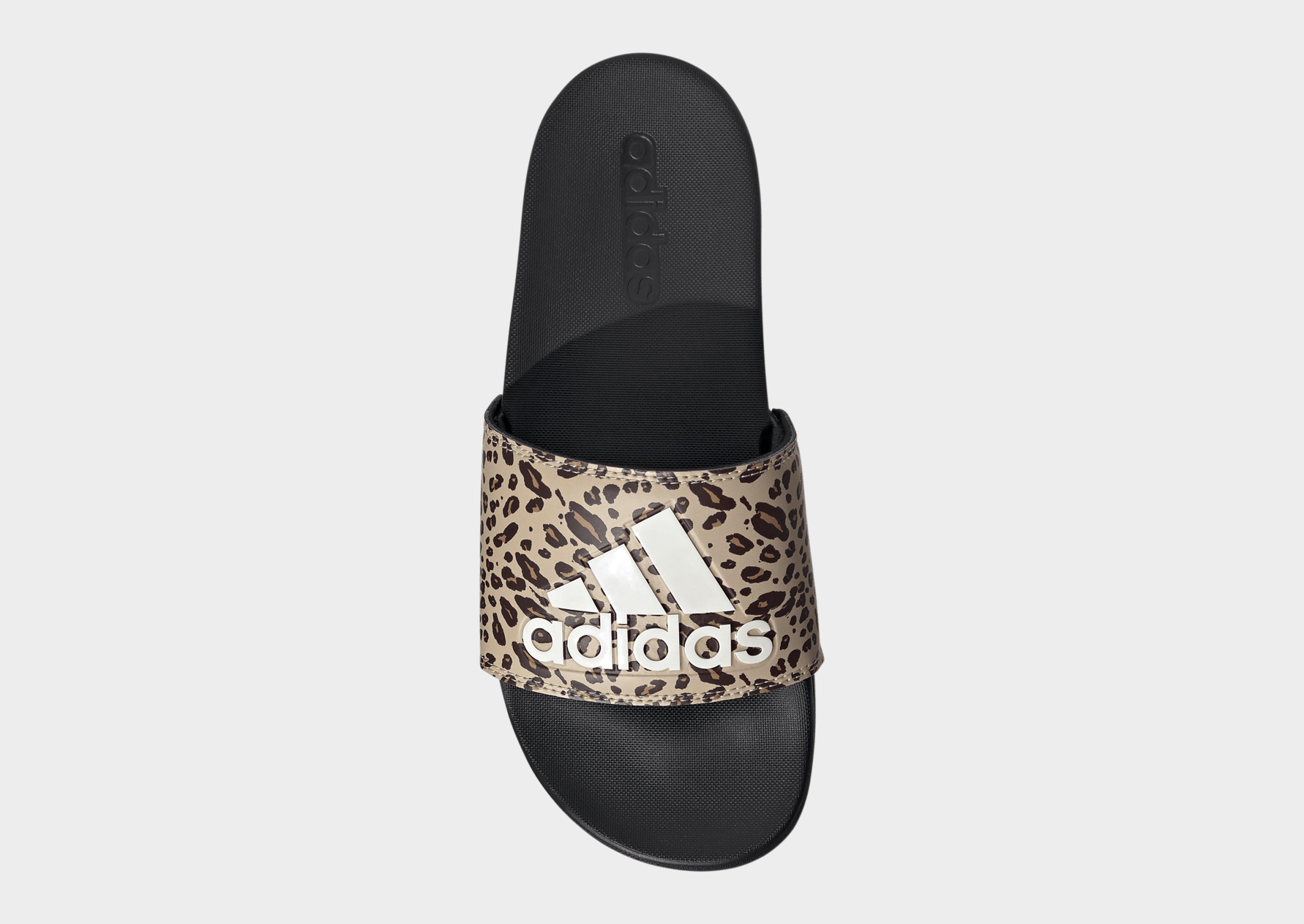 adidas Claquette Adilette Comfort Leopard Print