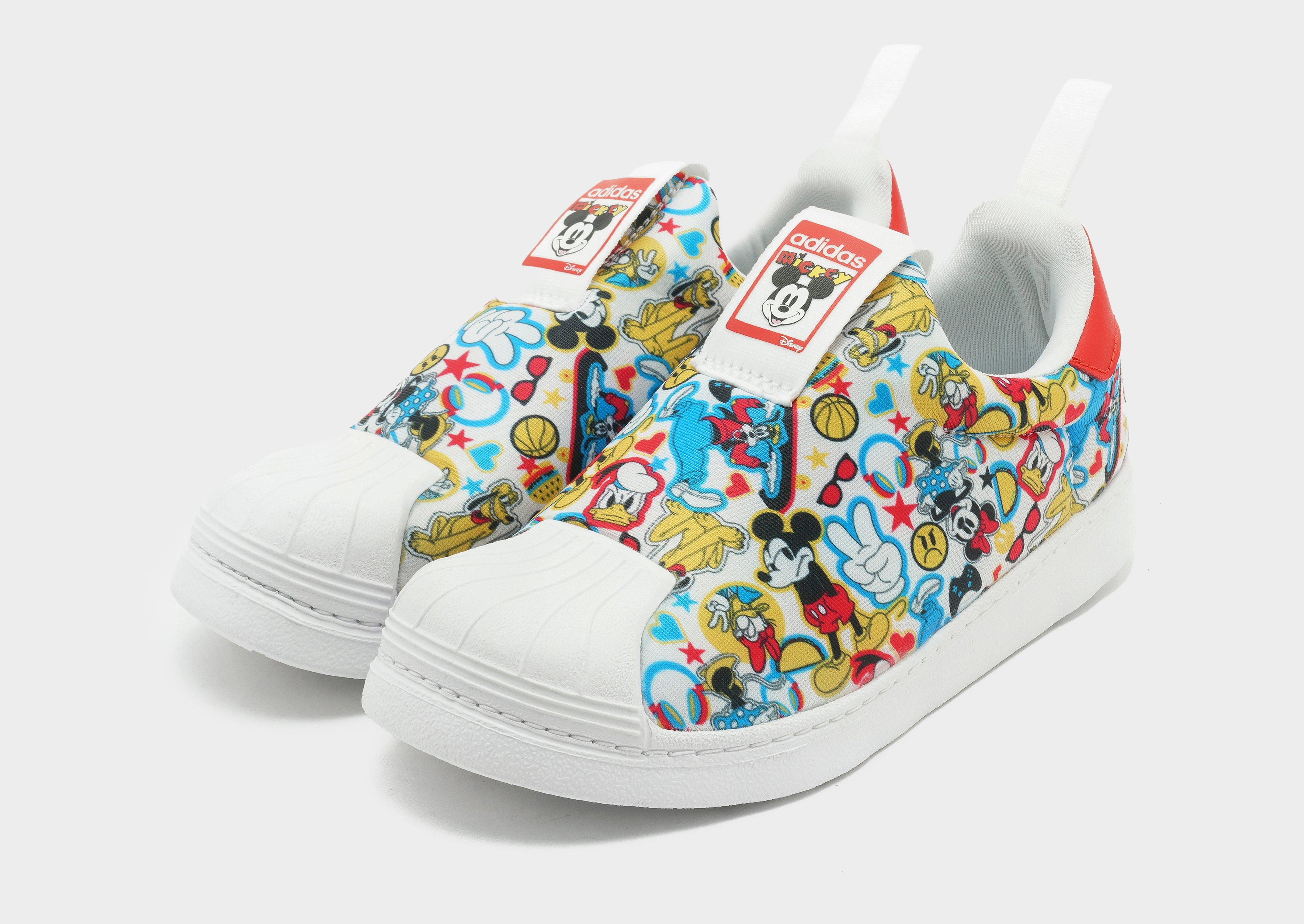 Adidas superstar mickey outlet mouse toddler