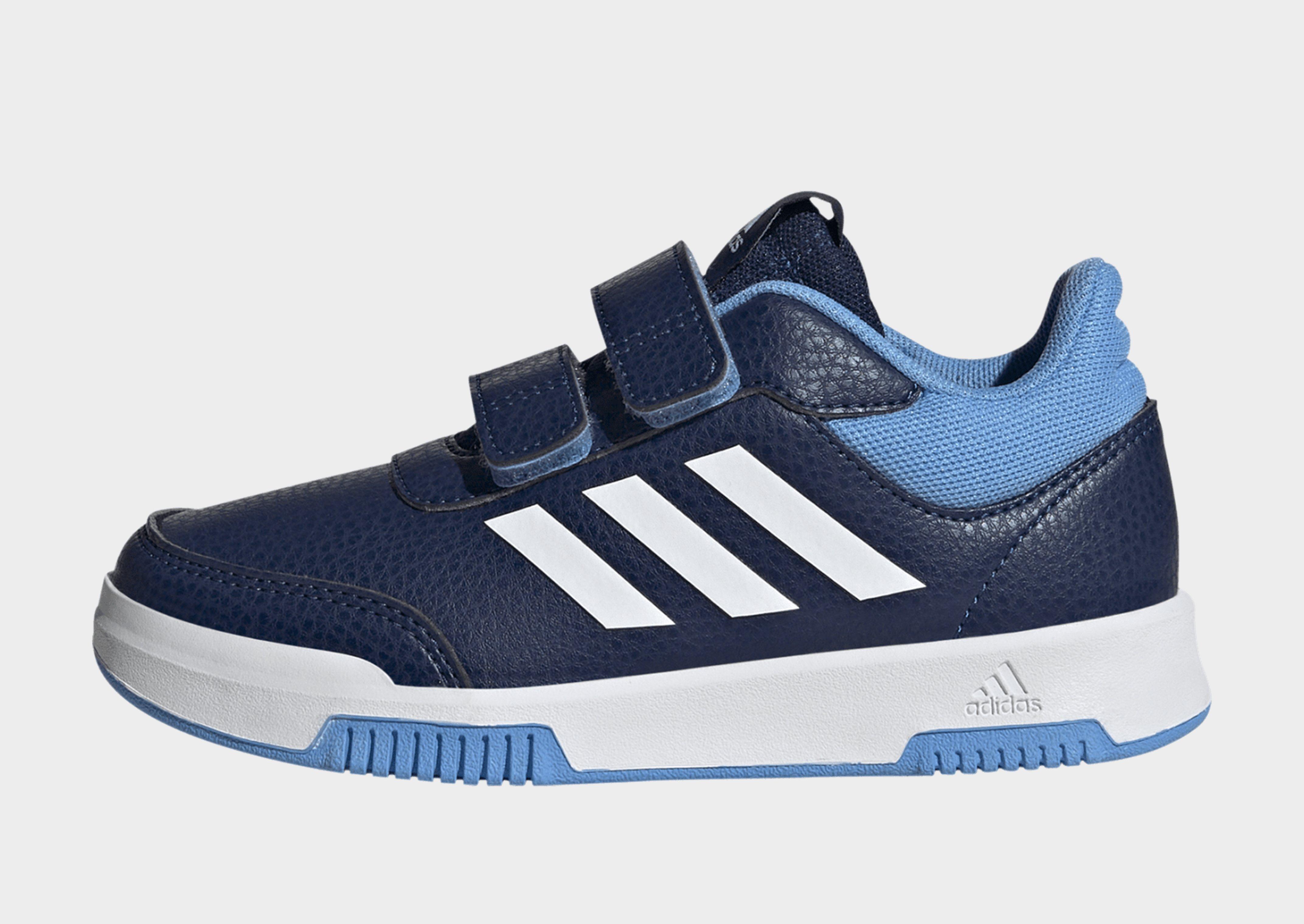 Blue adidas Tensaur Hook and Loop Shoes