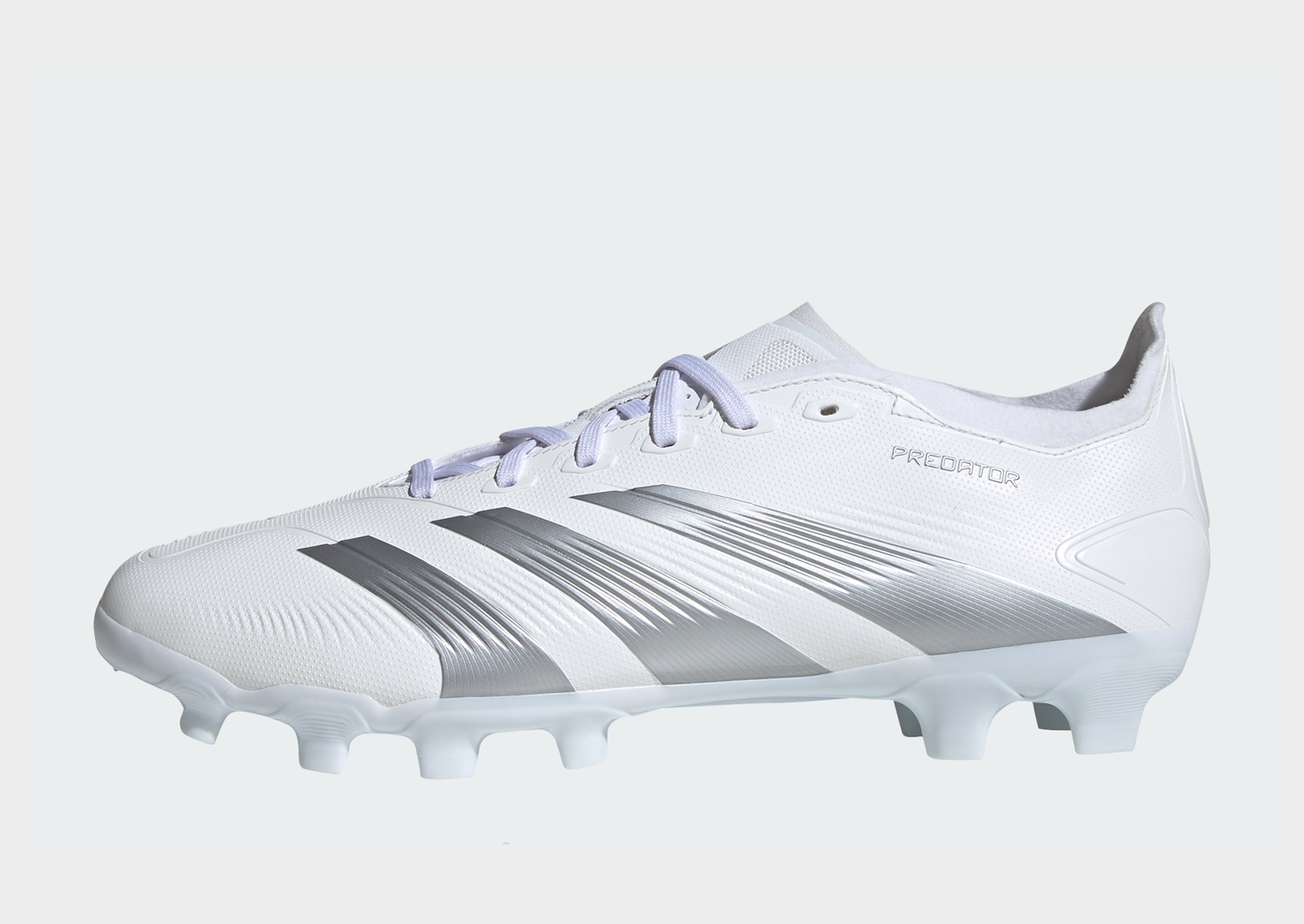 predator boots white