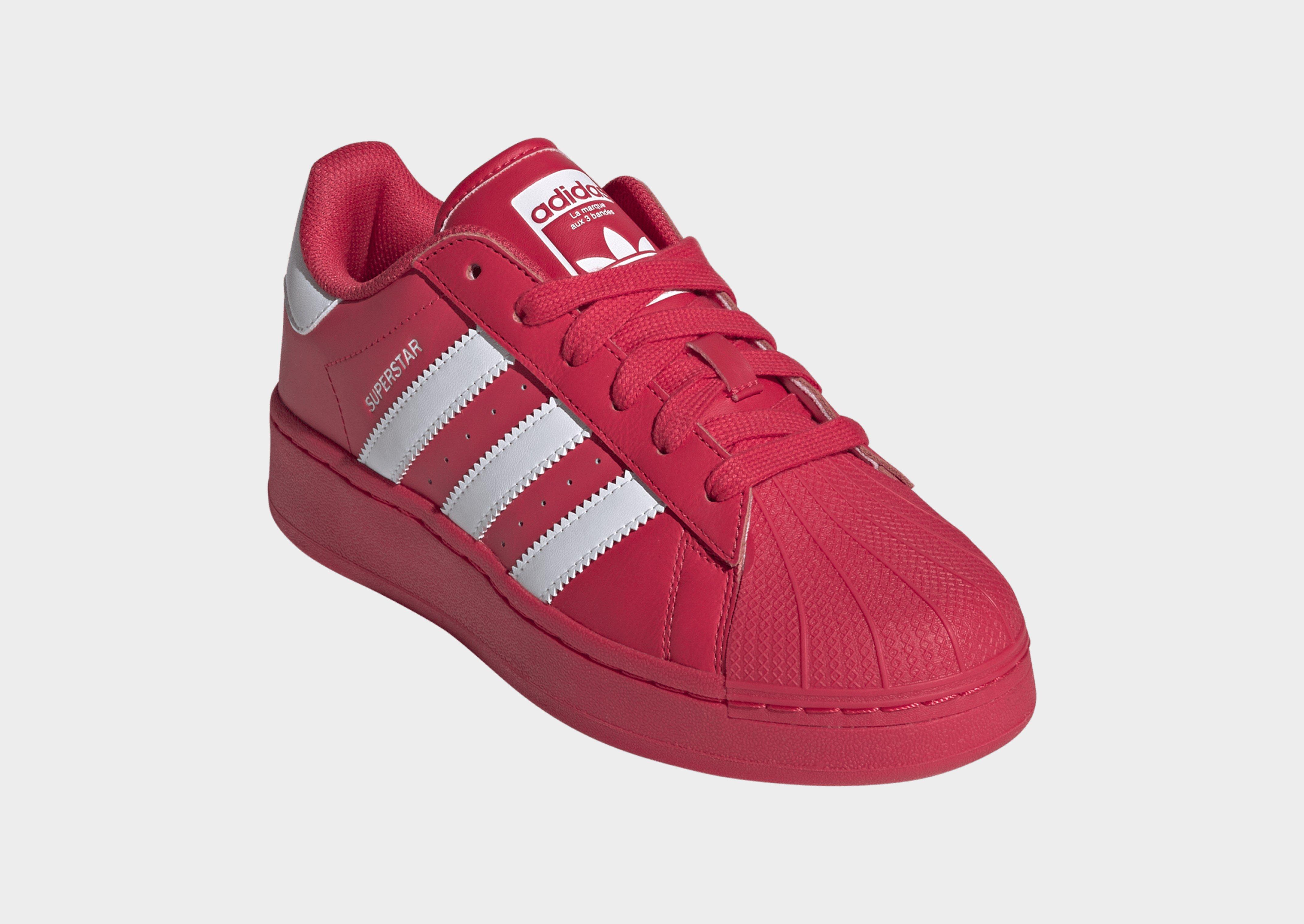 Superstar adidas femme rouge online