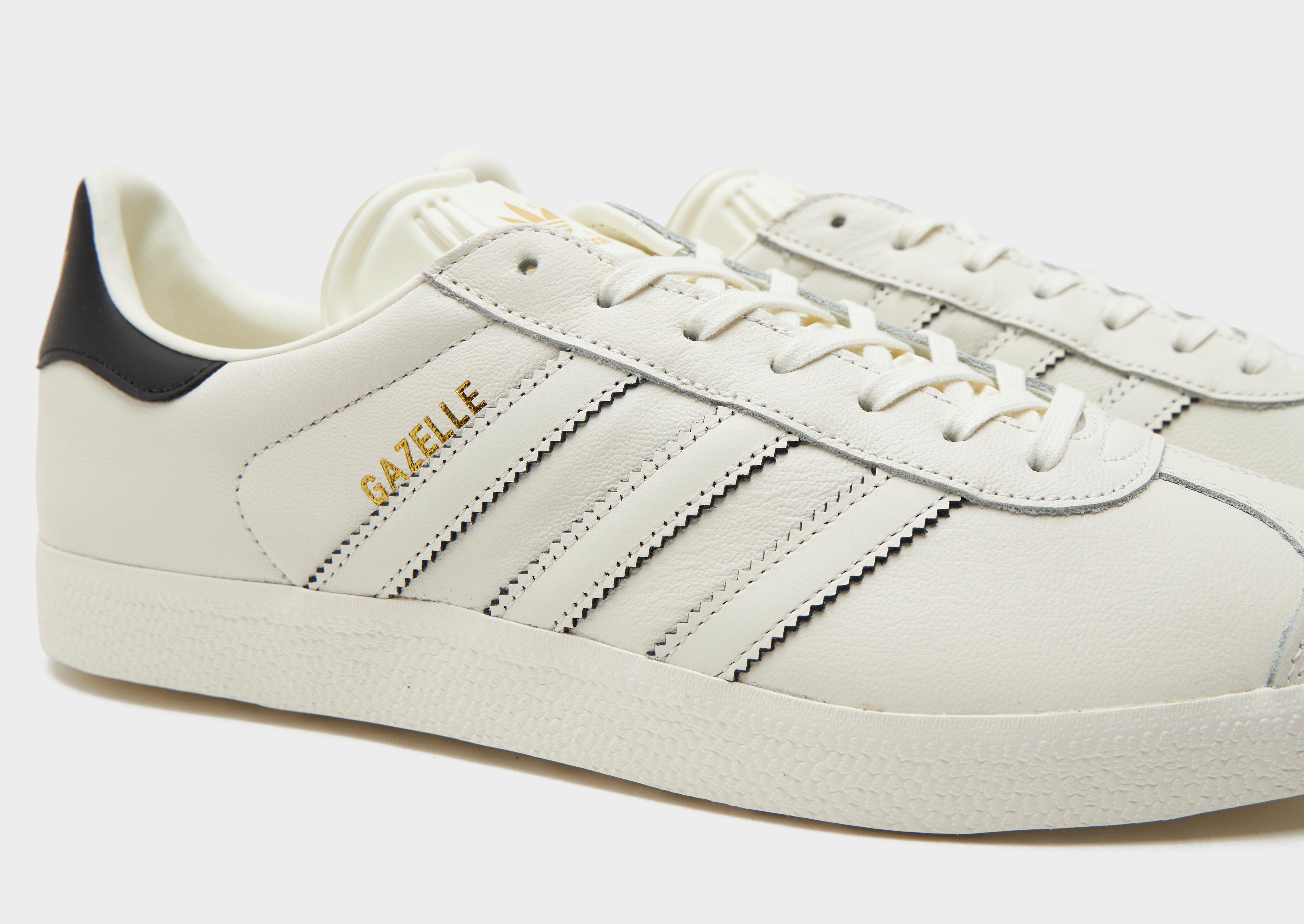 White on sale leather gazelles