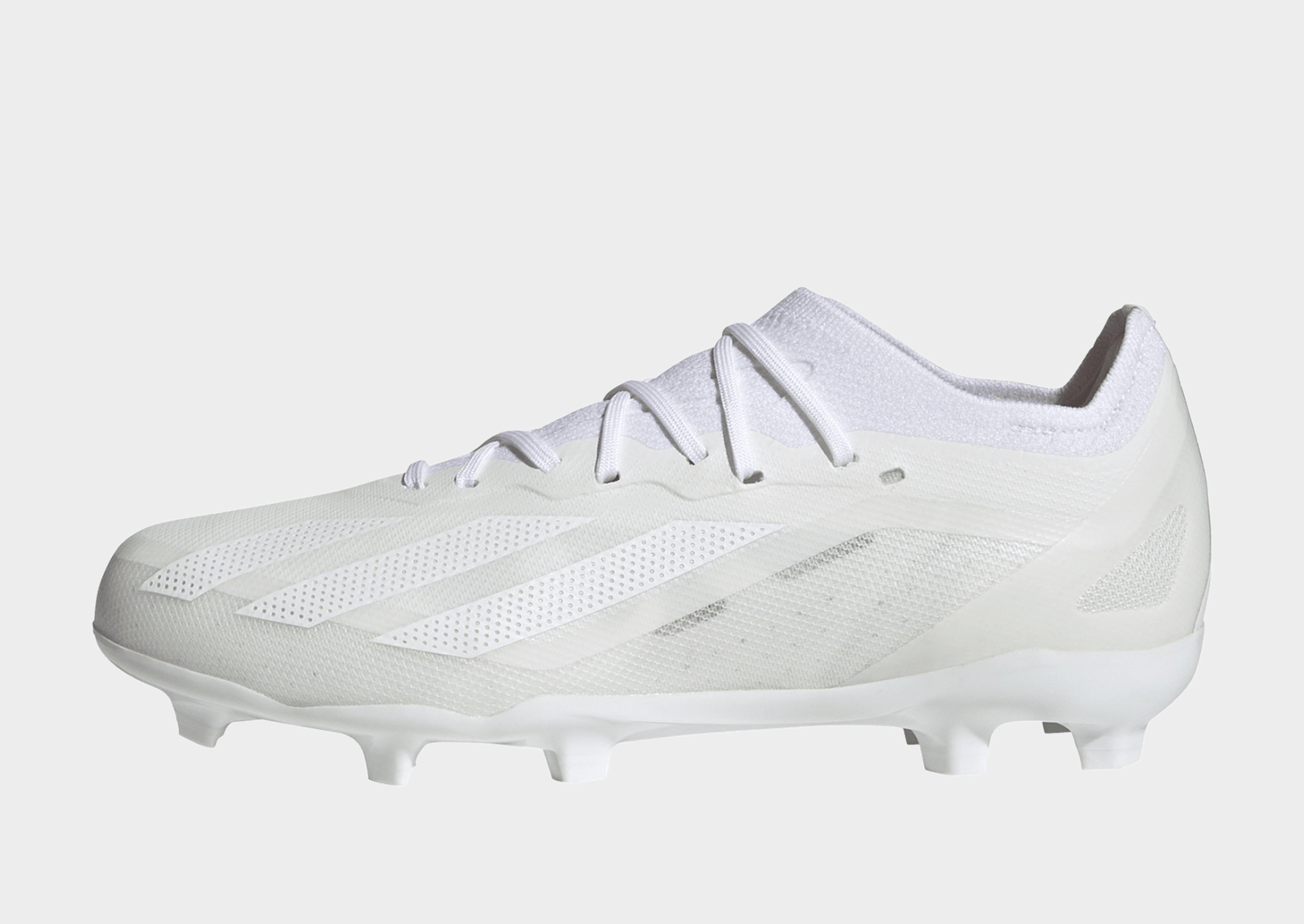 White adidas X Crazyfast.1 Firm Ground Boots JD Sports UK