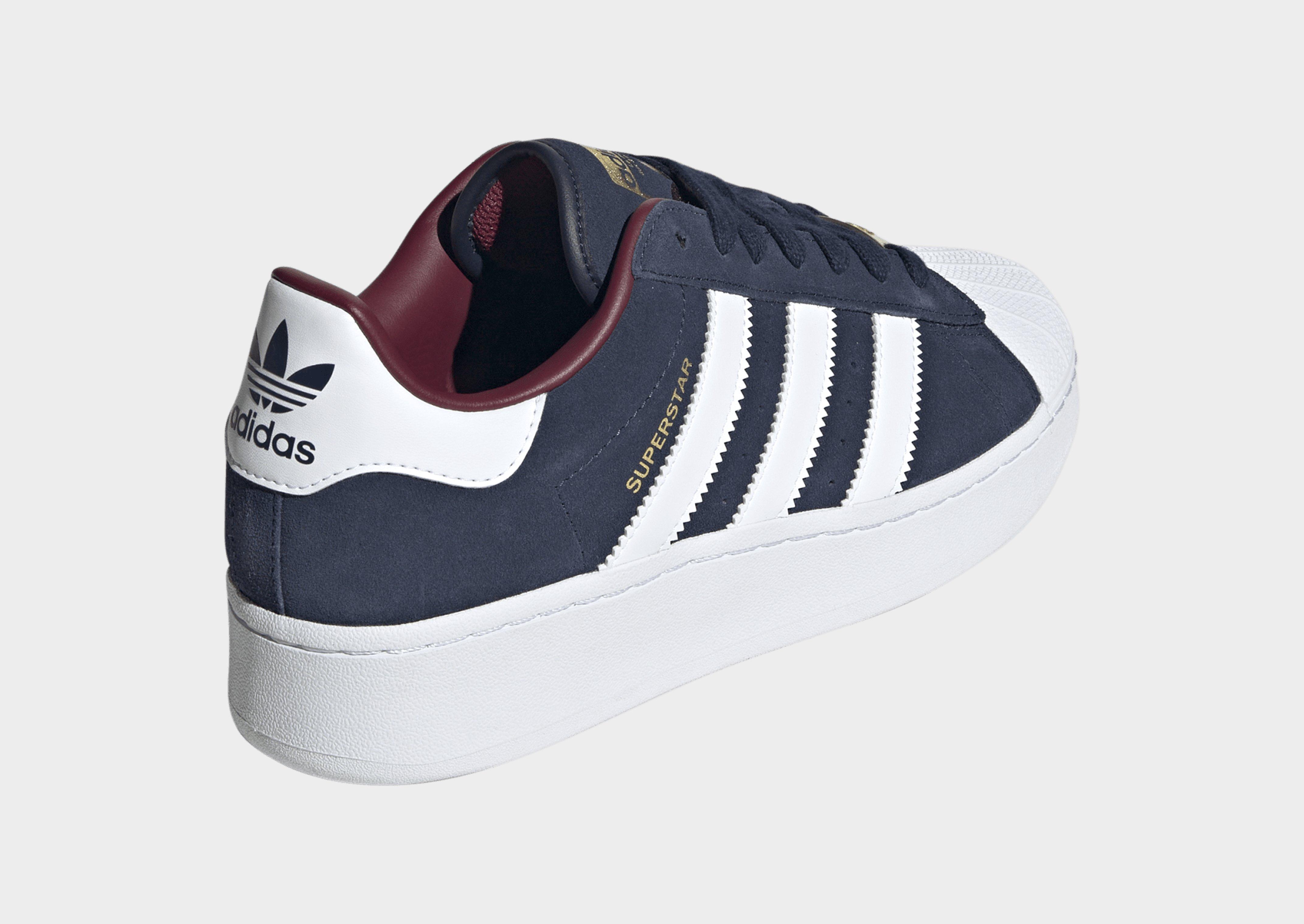 Adidas superstar 2024 navy blue red