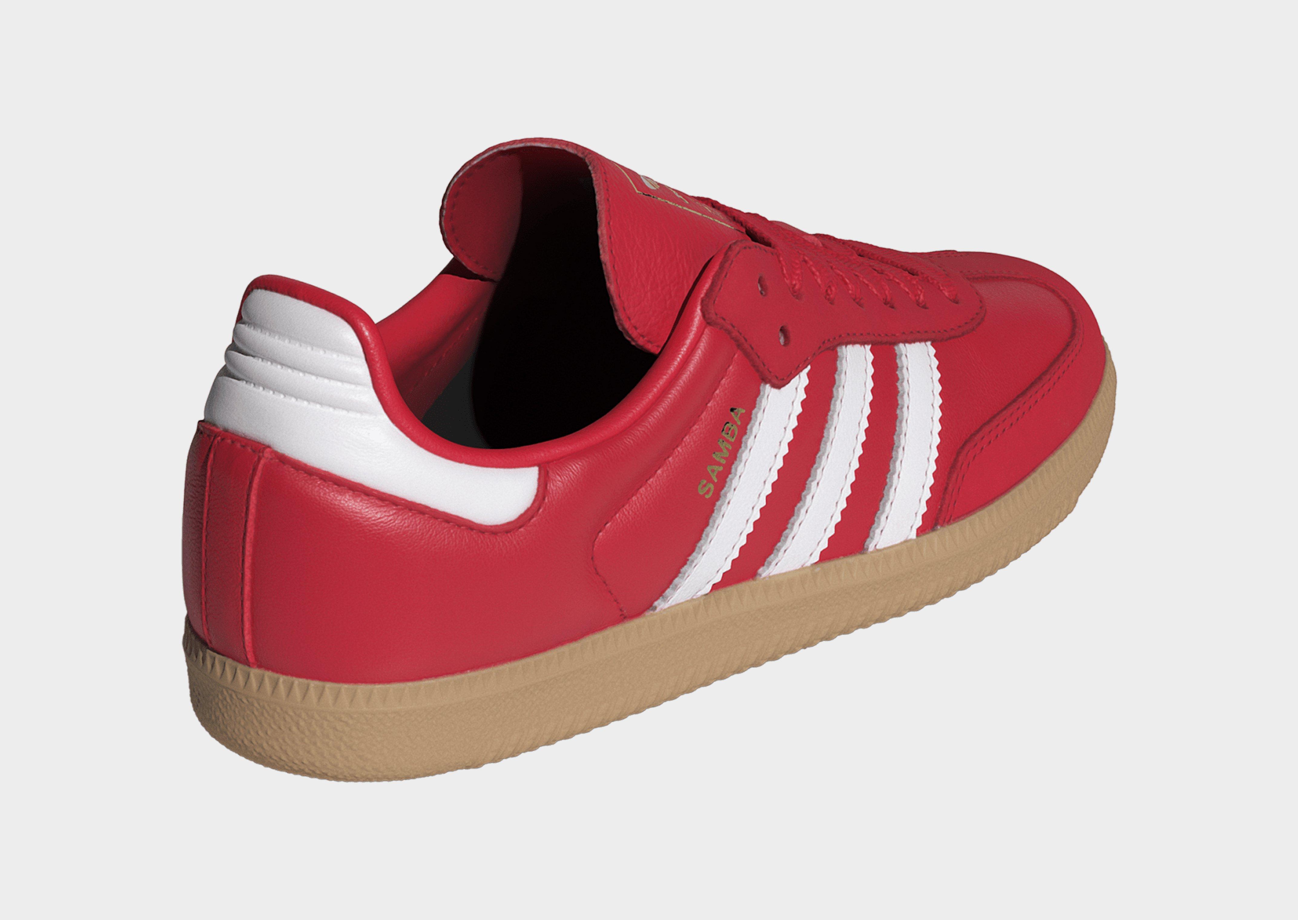 Samba adidas rouge online