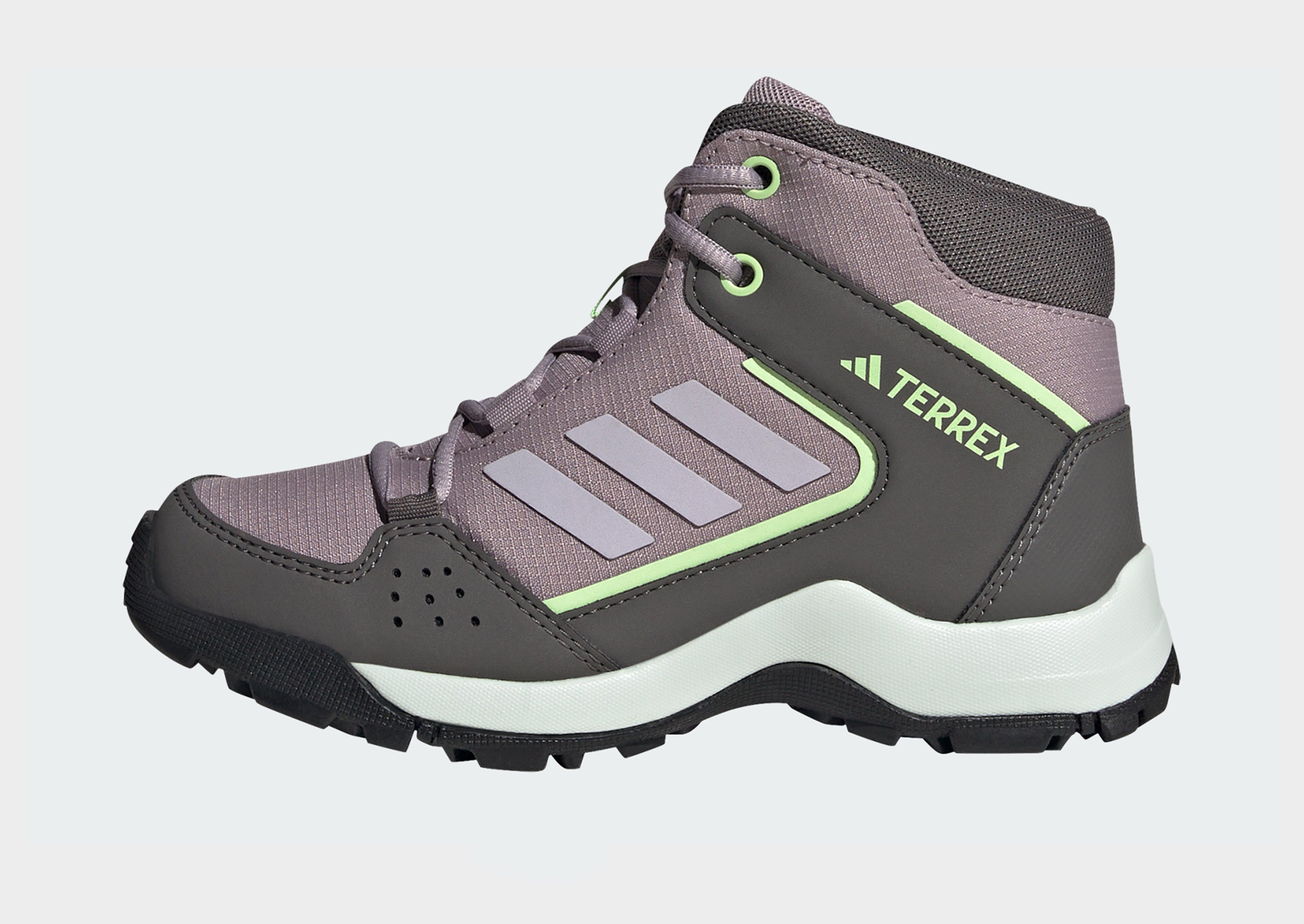 Purple adidas Terrex Hyperhiker Mid Hiking Shoes | JD Sports UK