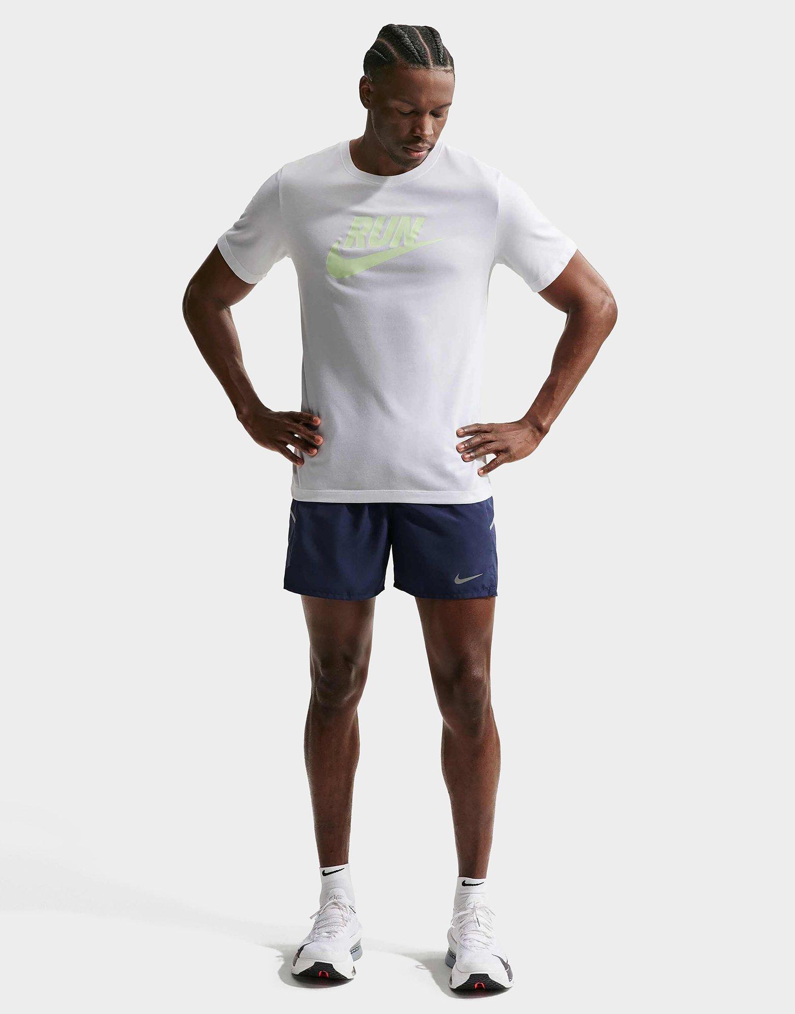 Nike Short de running avec sous-short intégré Dri-FIT 13 cm pour homme Miler