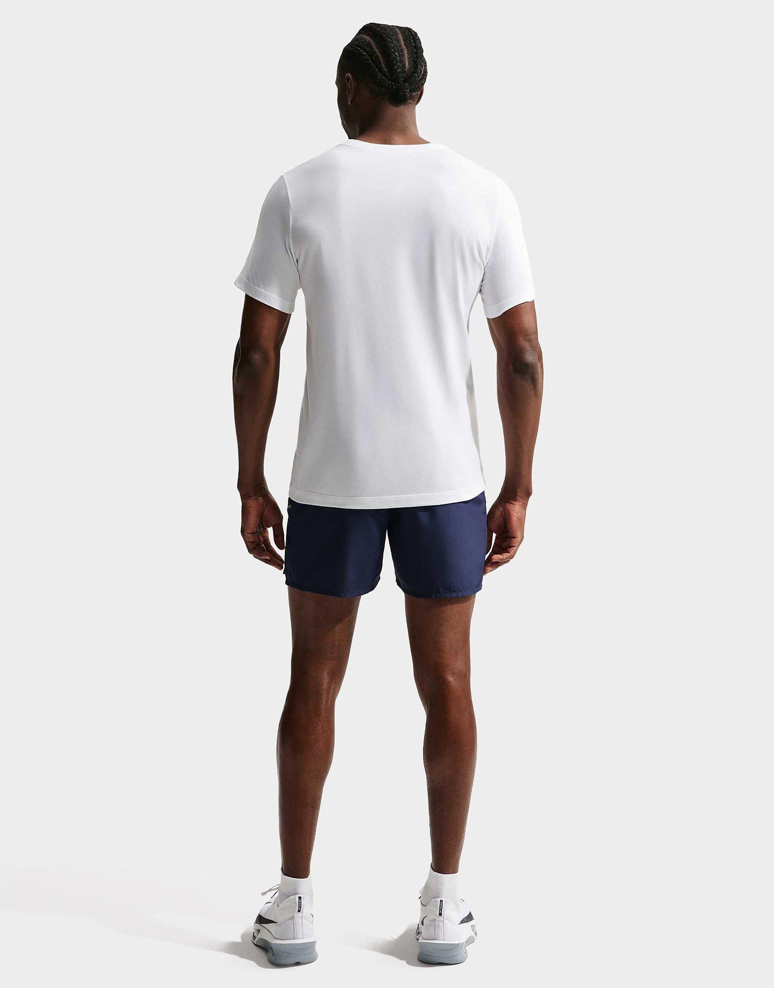 Nike Short de running avec sous-short intégré Dri-FIT 13 cm pour homme Miler