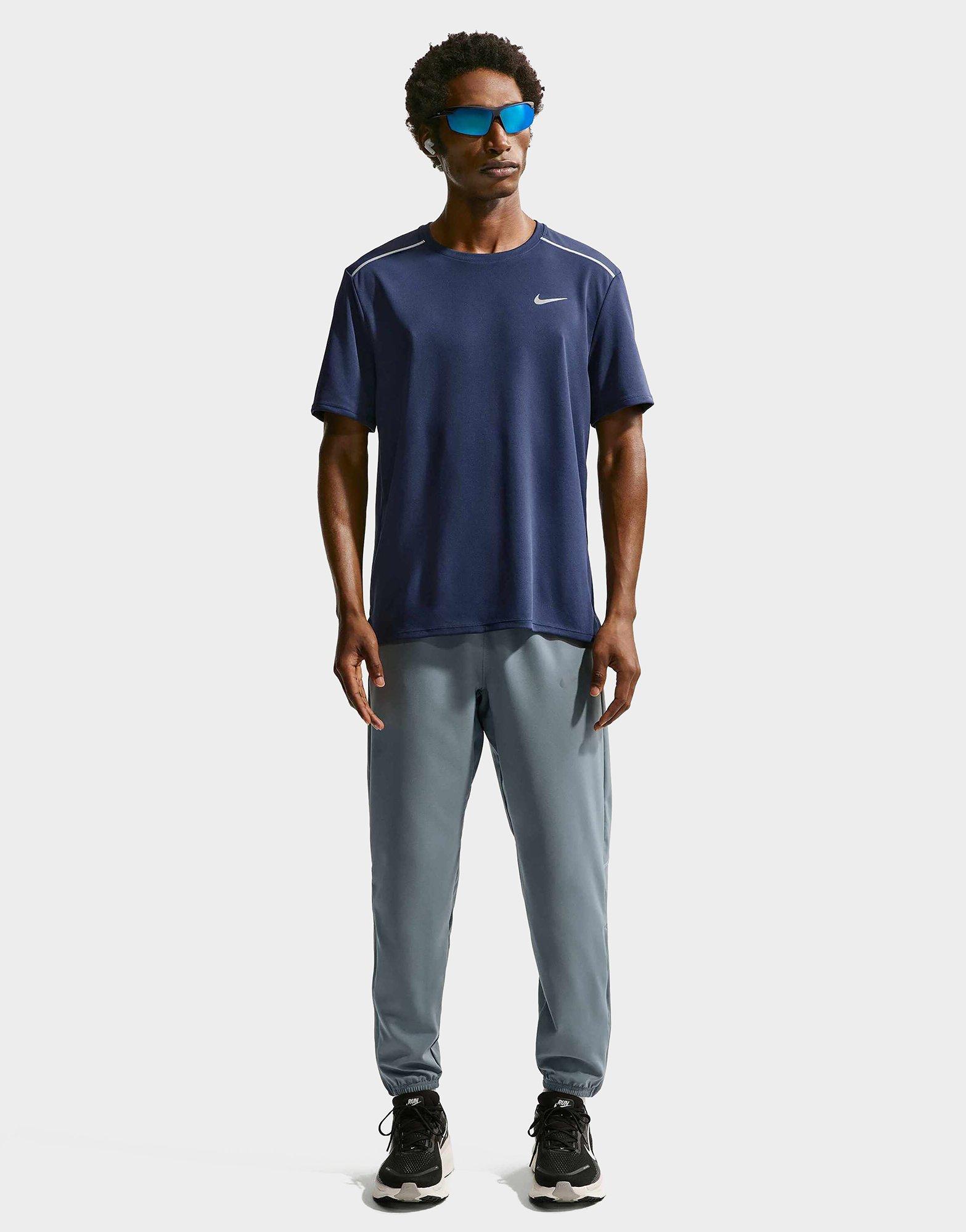 Nike Dri-FIT hardlooptop met korte mouwen voor heren Miler