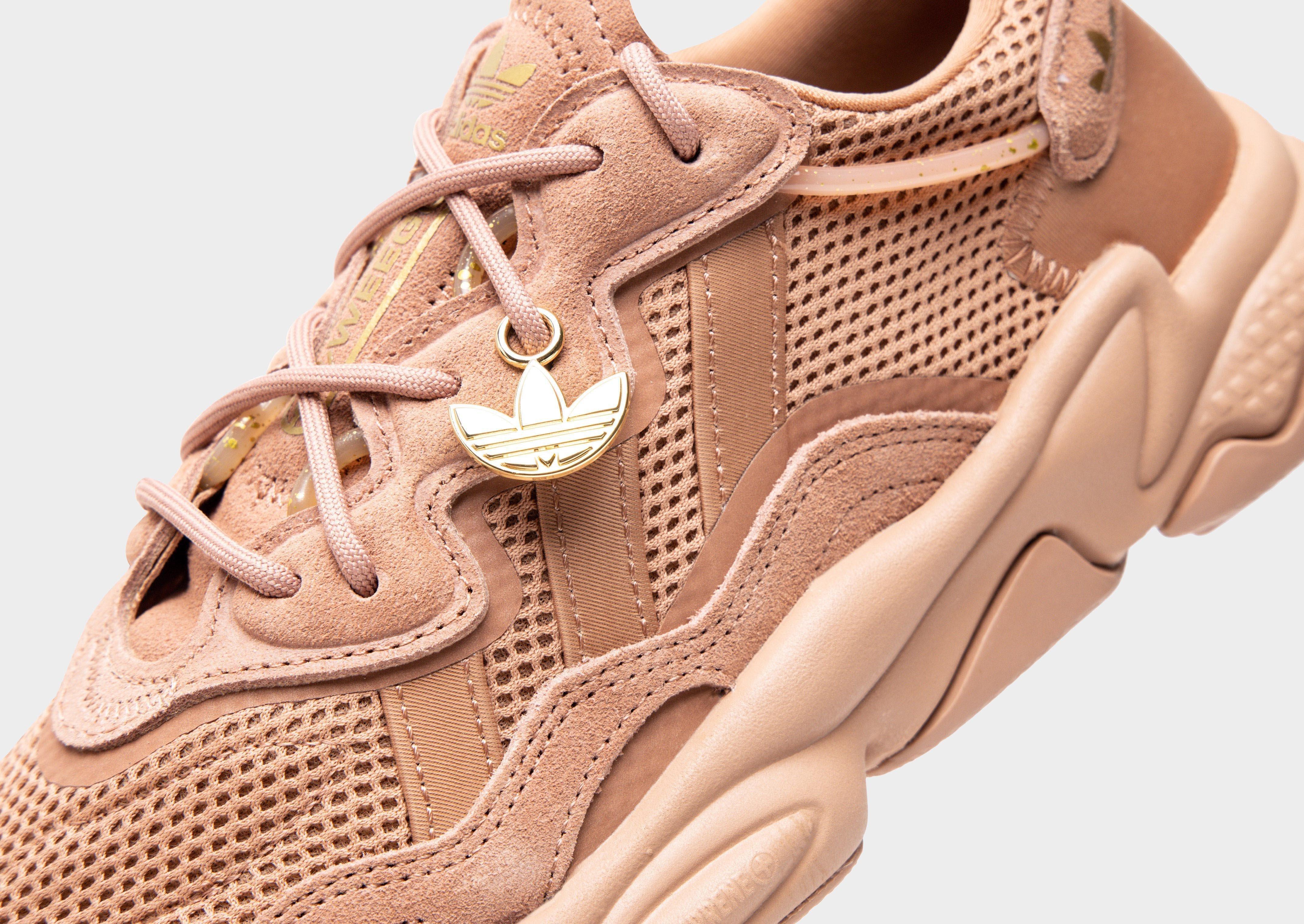 ozweego clear brown size 5