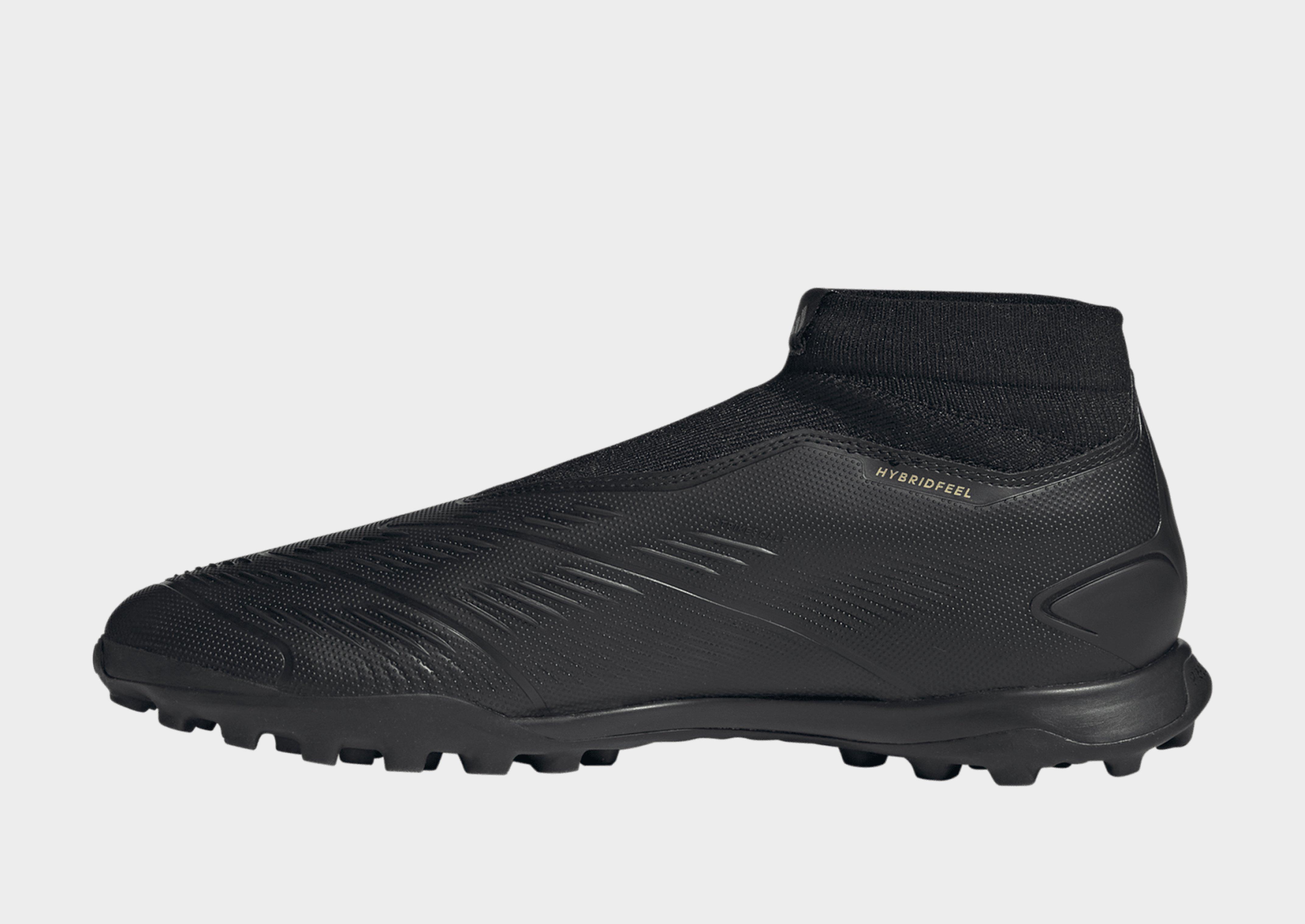 Adidas predator laceless black best sale