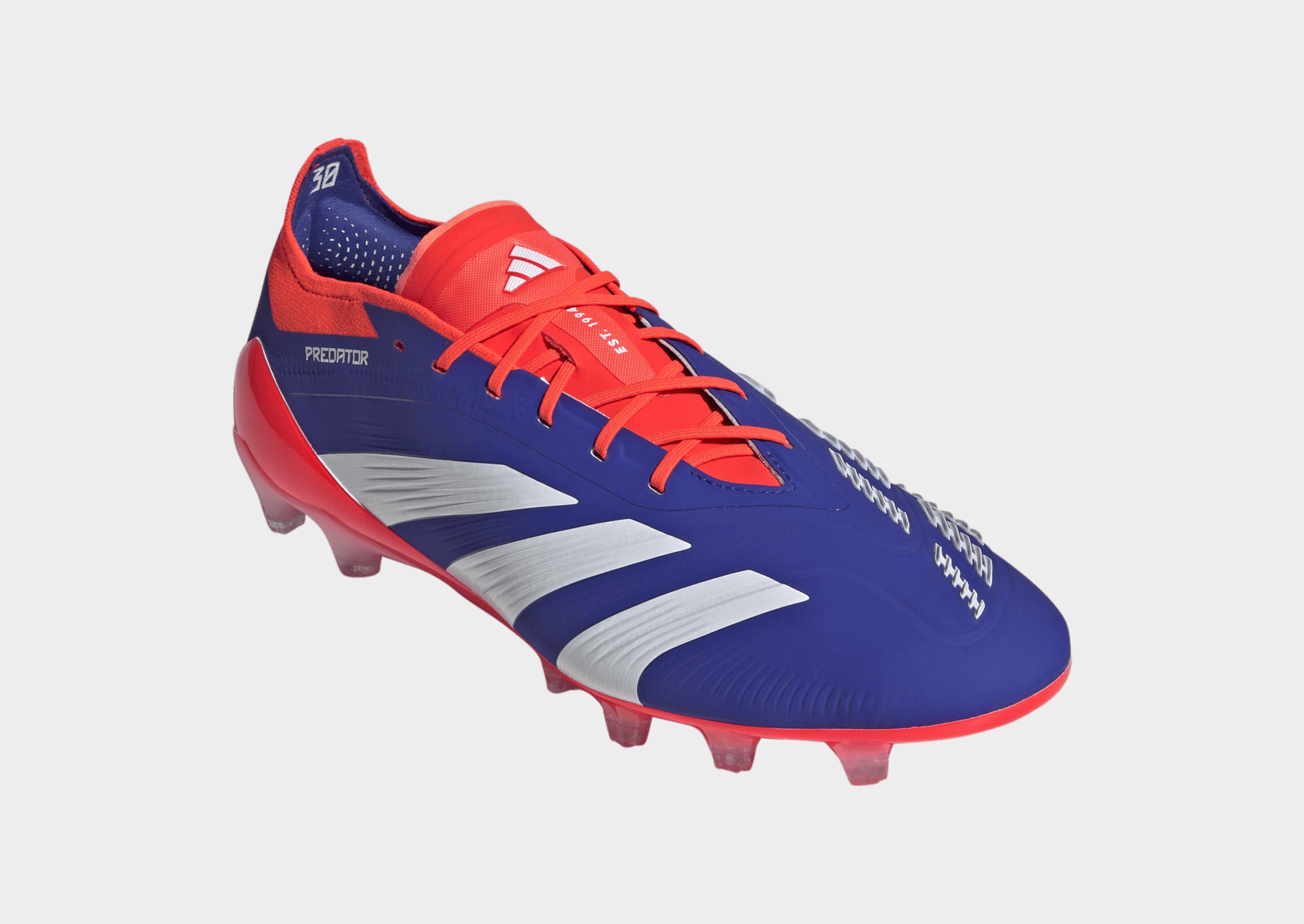 Blue adidas Predator Elite Artificial Grass Boots JD Sports UK