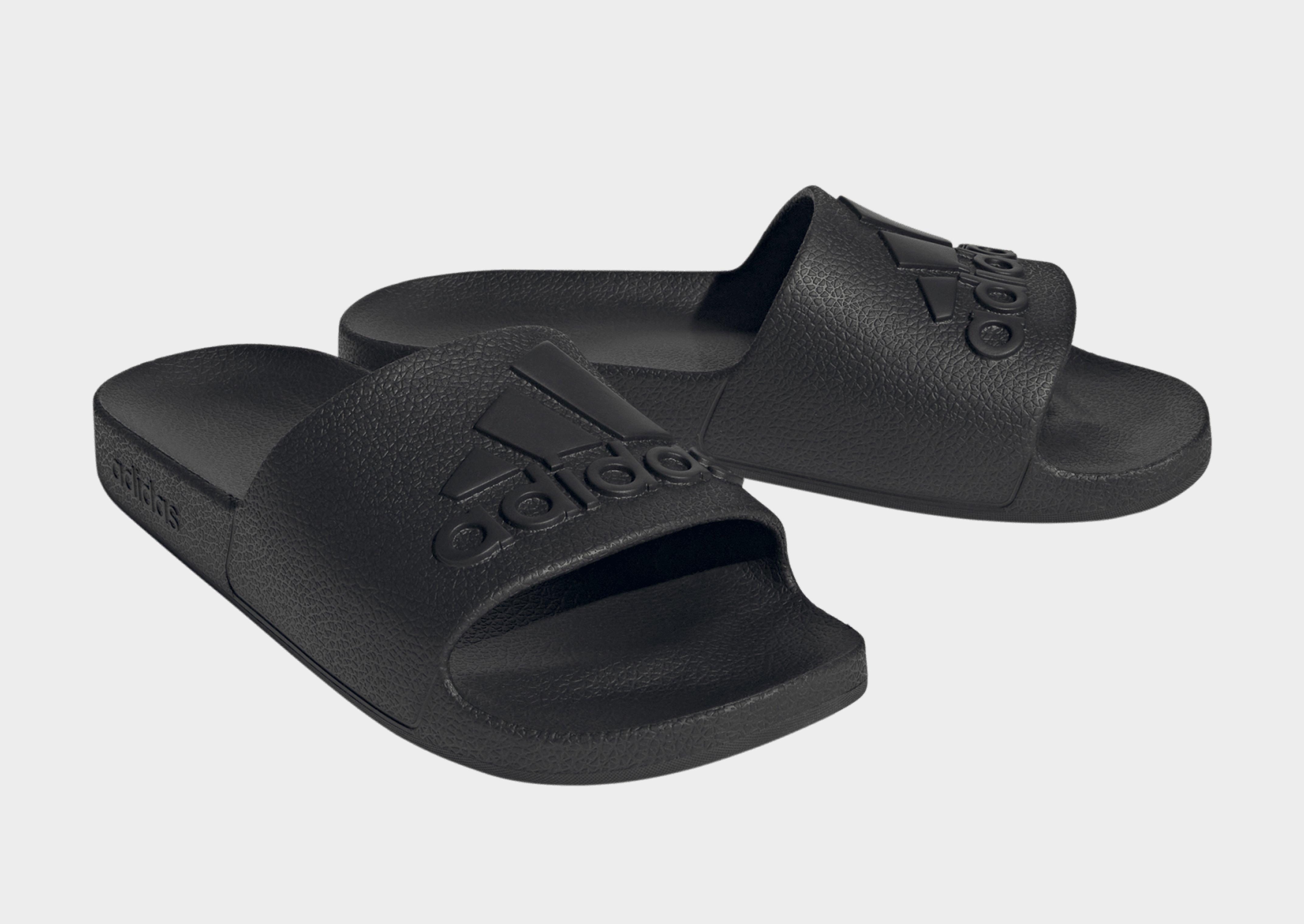 Adidas adilette aqua black online