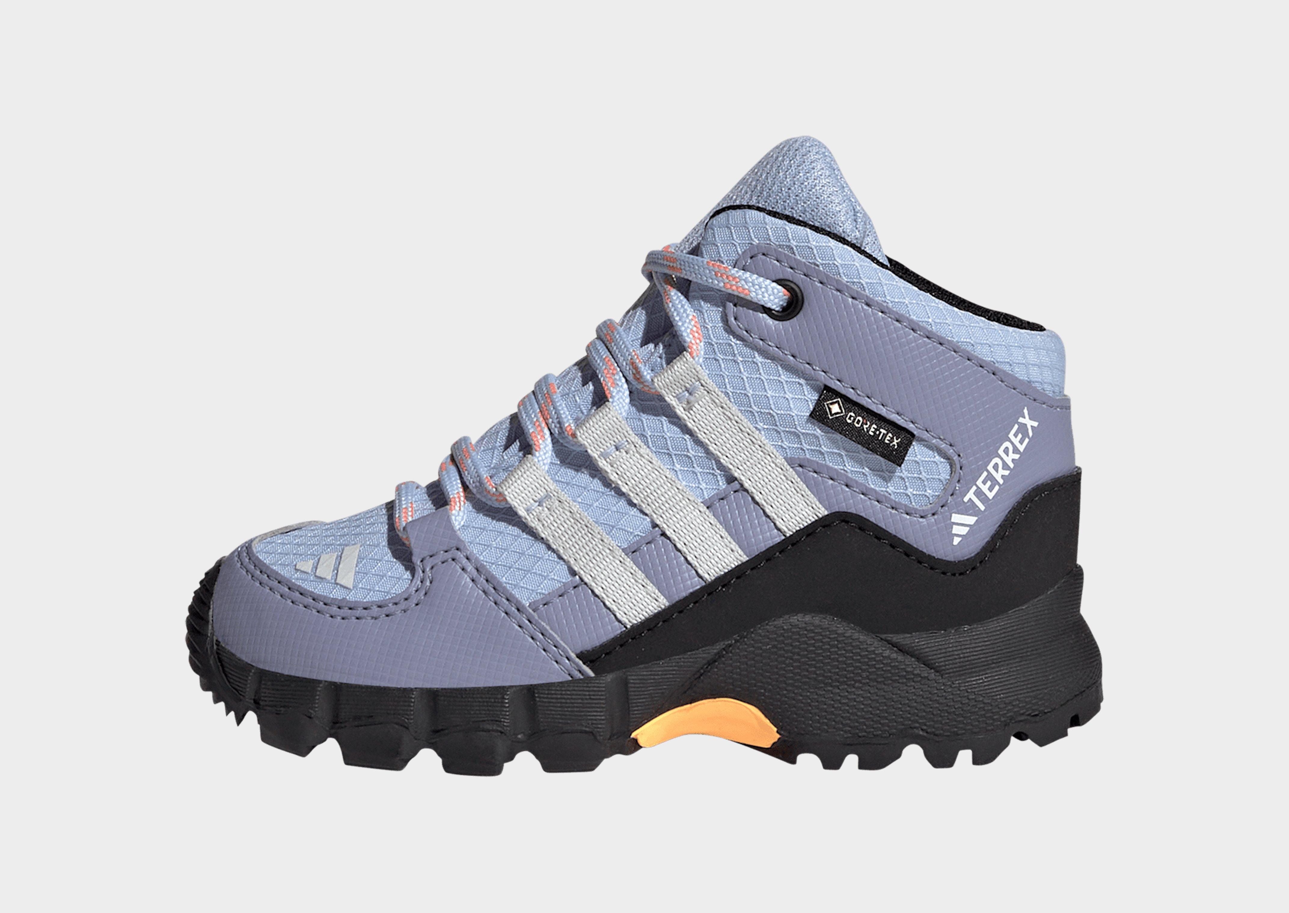 Blue adidas Terrex Mid GORE-TEX Hiking Shoes | JD Sports UK