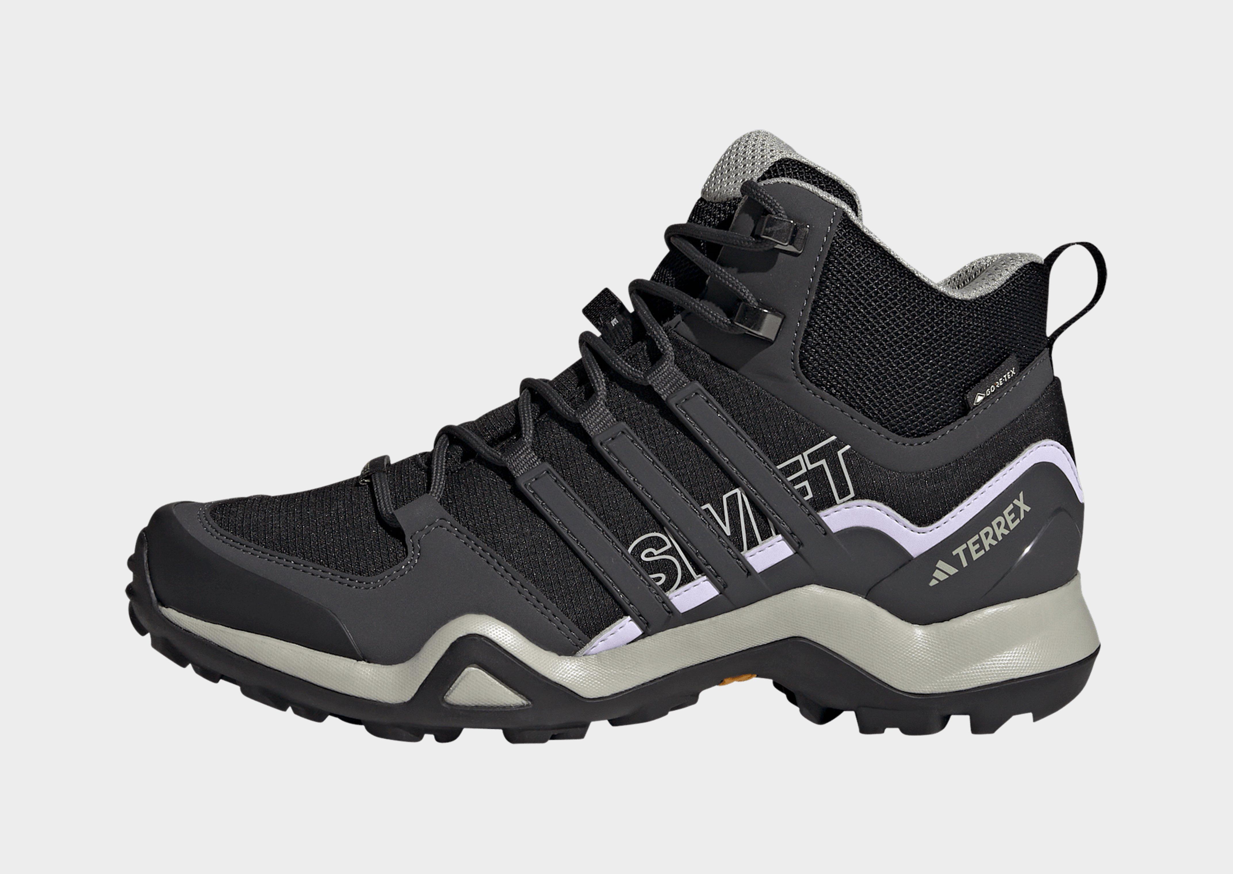 Black adidas Terrex Swift R2 Mid GORE-TEX Hiking Shoes | JD Sports UK