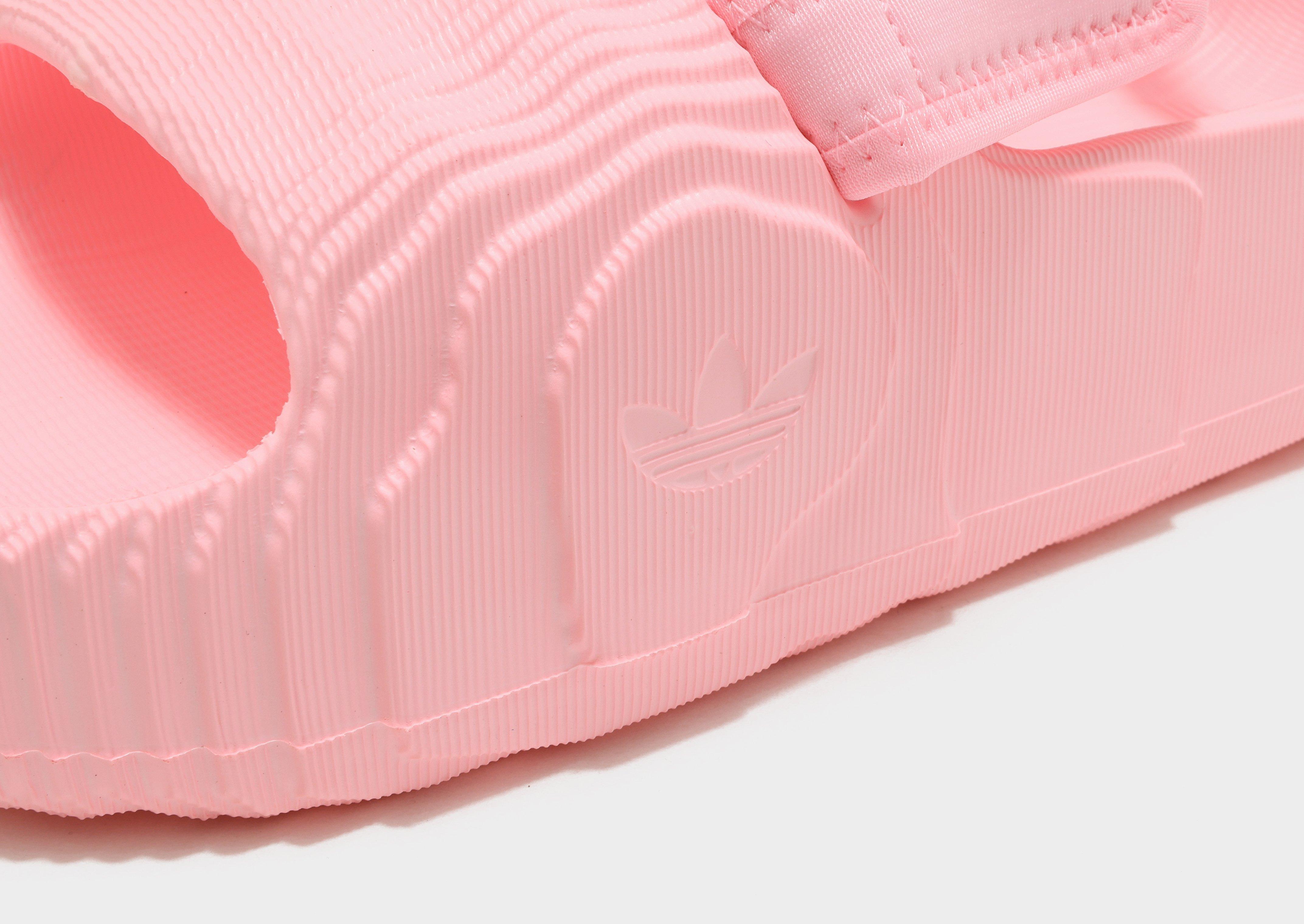 Adidas hot pink slides clearance