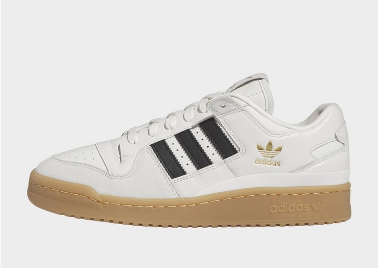 White adidas Forum 84 Low CL Shoes | JD Sports UK
