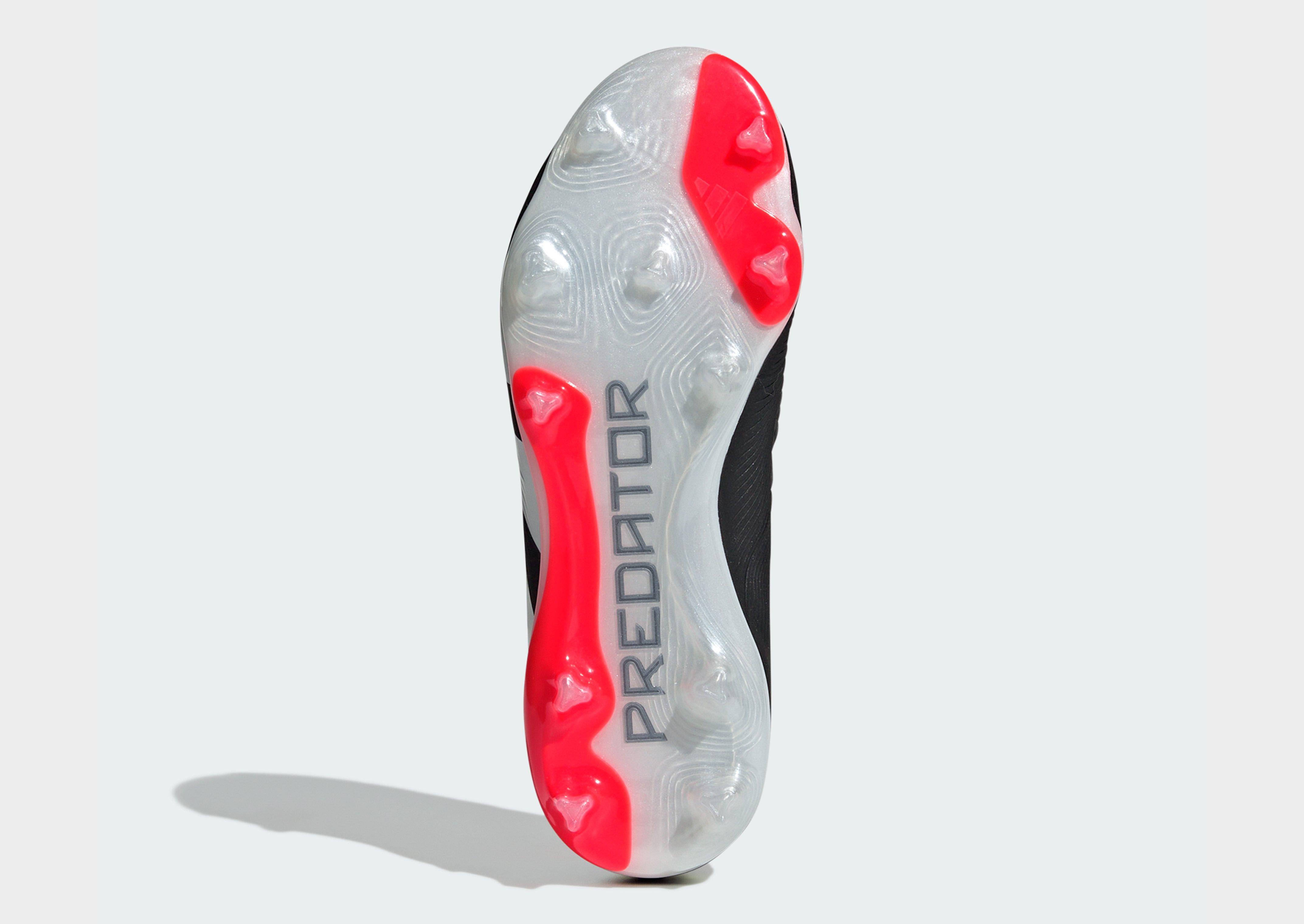 Black adidas Predator Elite Laceless Firm Ground Football Boots JD