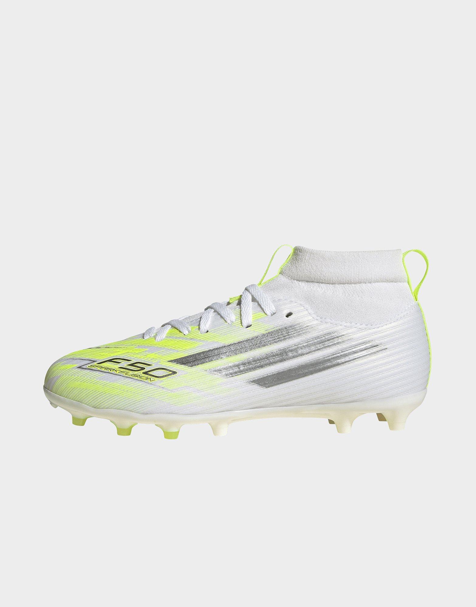 adidas Scarpe Da Calcio Per Terreni Naturali Compatti/superfici In Erba Artificiale F50 Sparkfusion League Mid Cut Kids