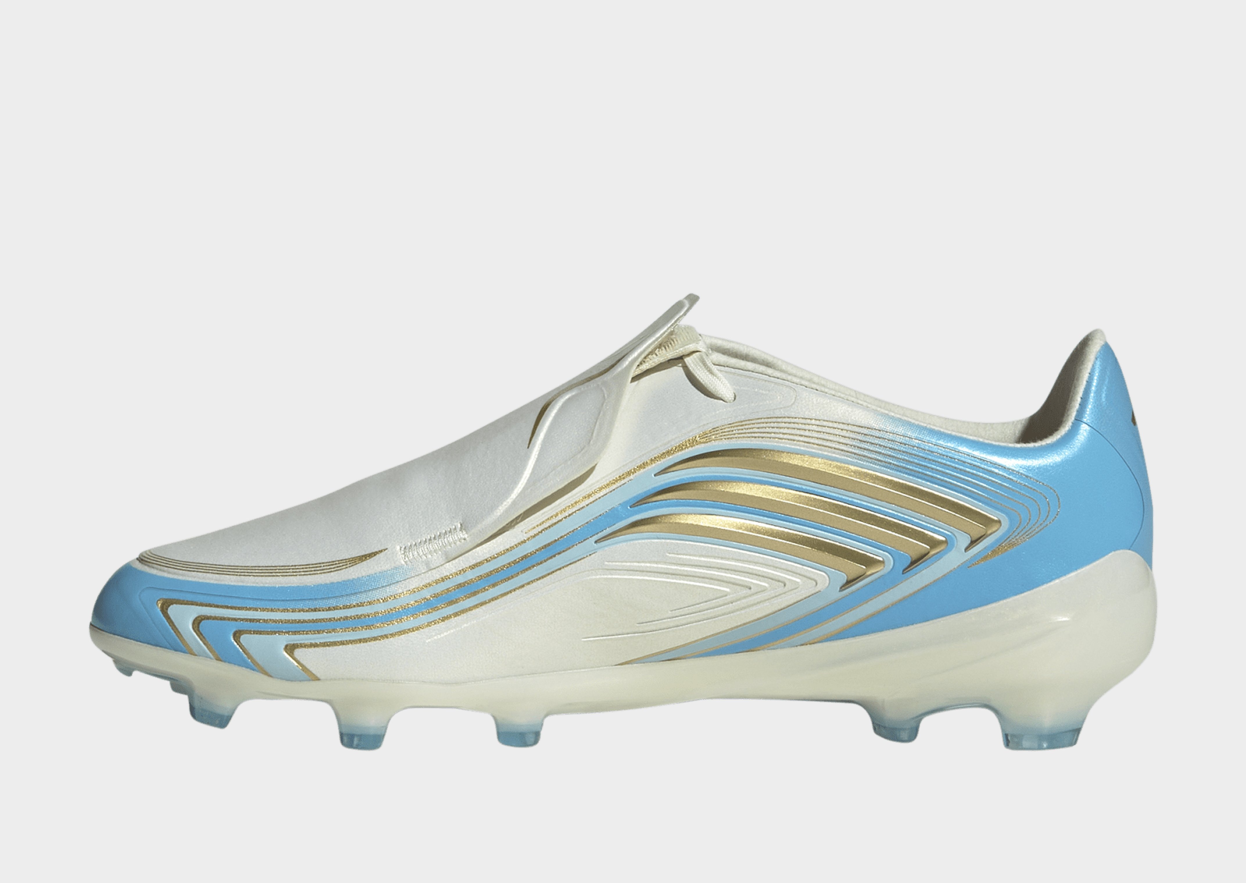 adidas F50 Messi Elite FG Little Kid 'Ivory Semi Blue Burst' — foto 3