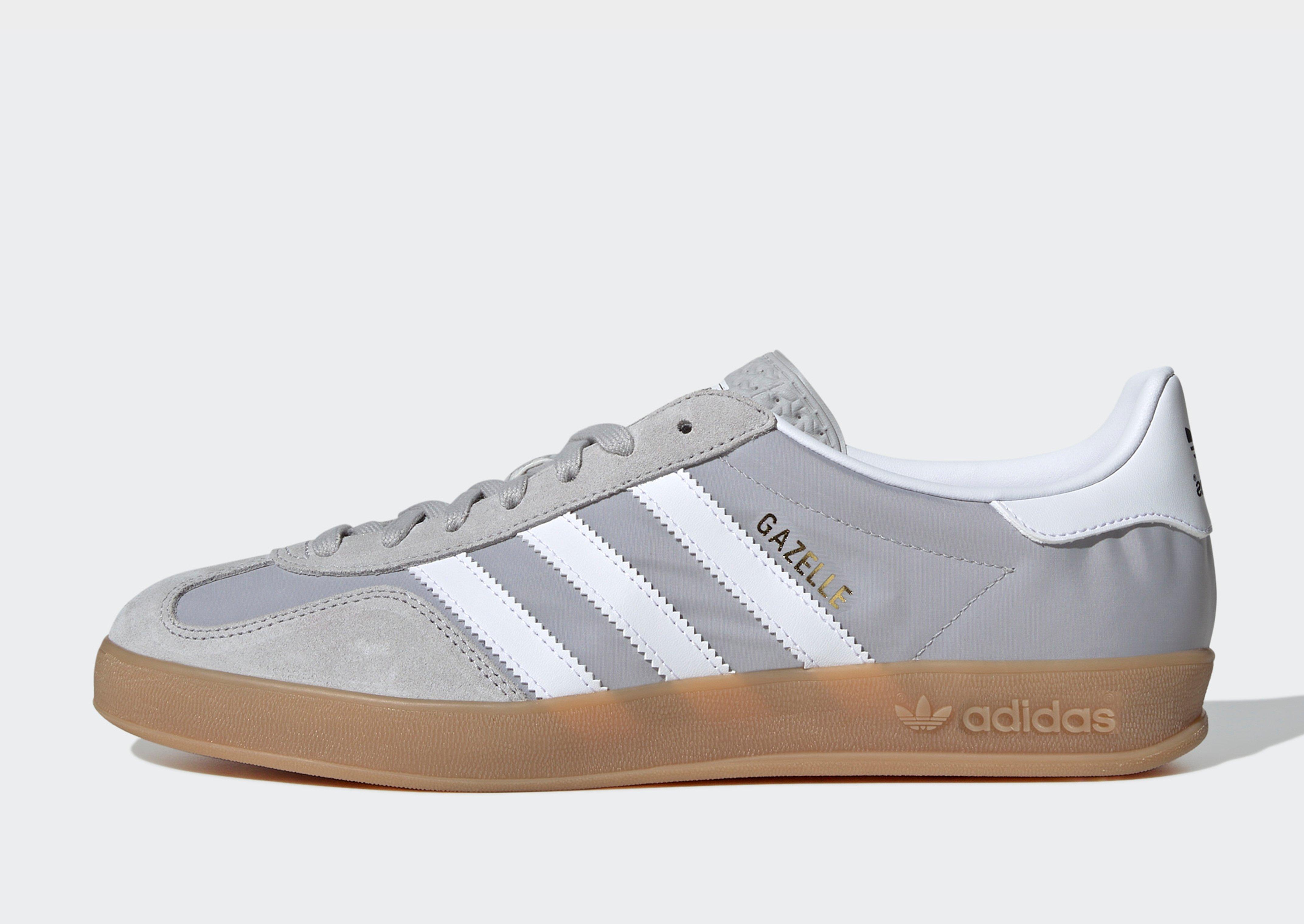 Adidas gazelle grey two online