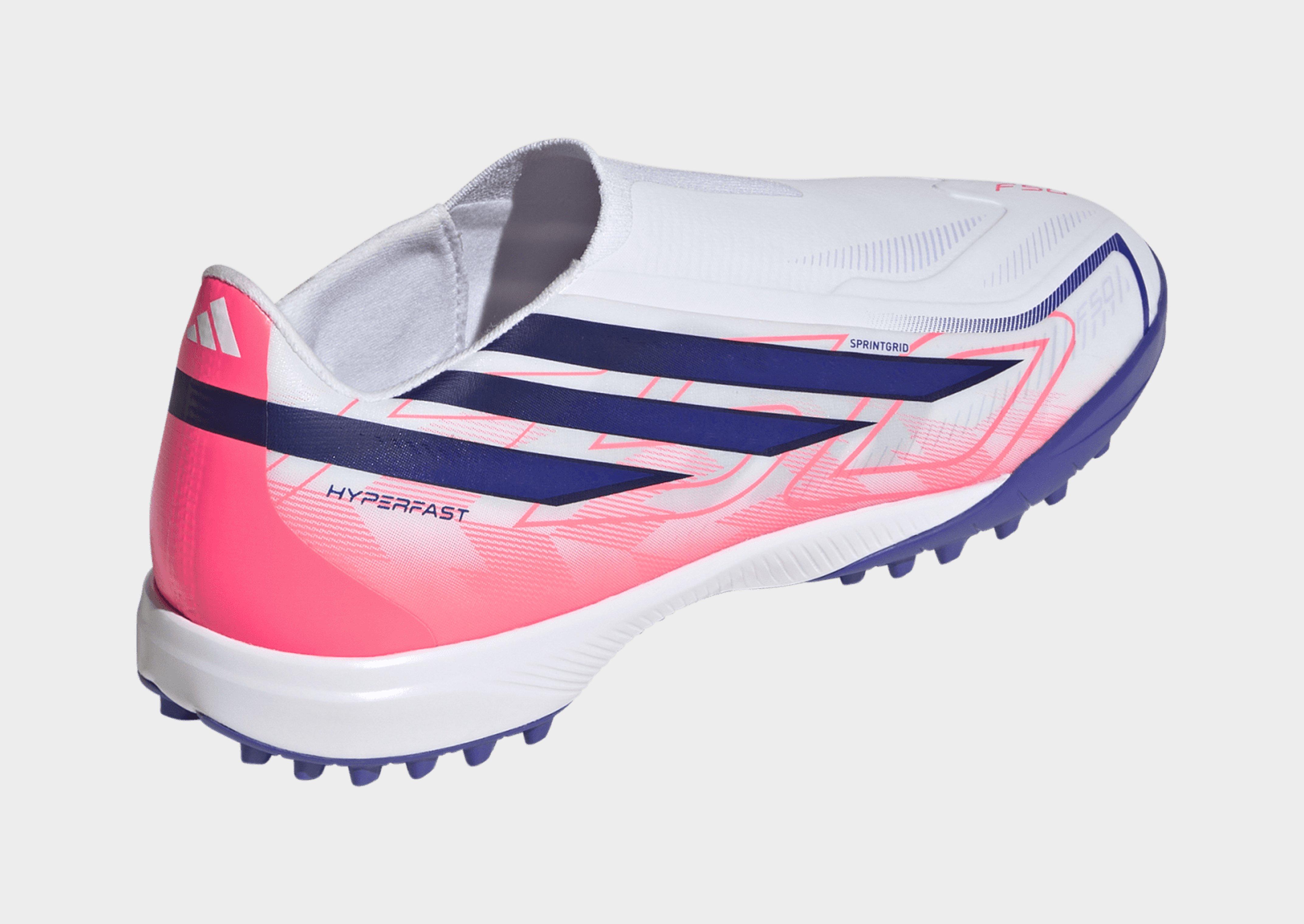 adidas F50 Hyperfast League Laceless Turf Football Shoes