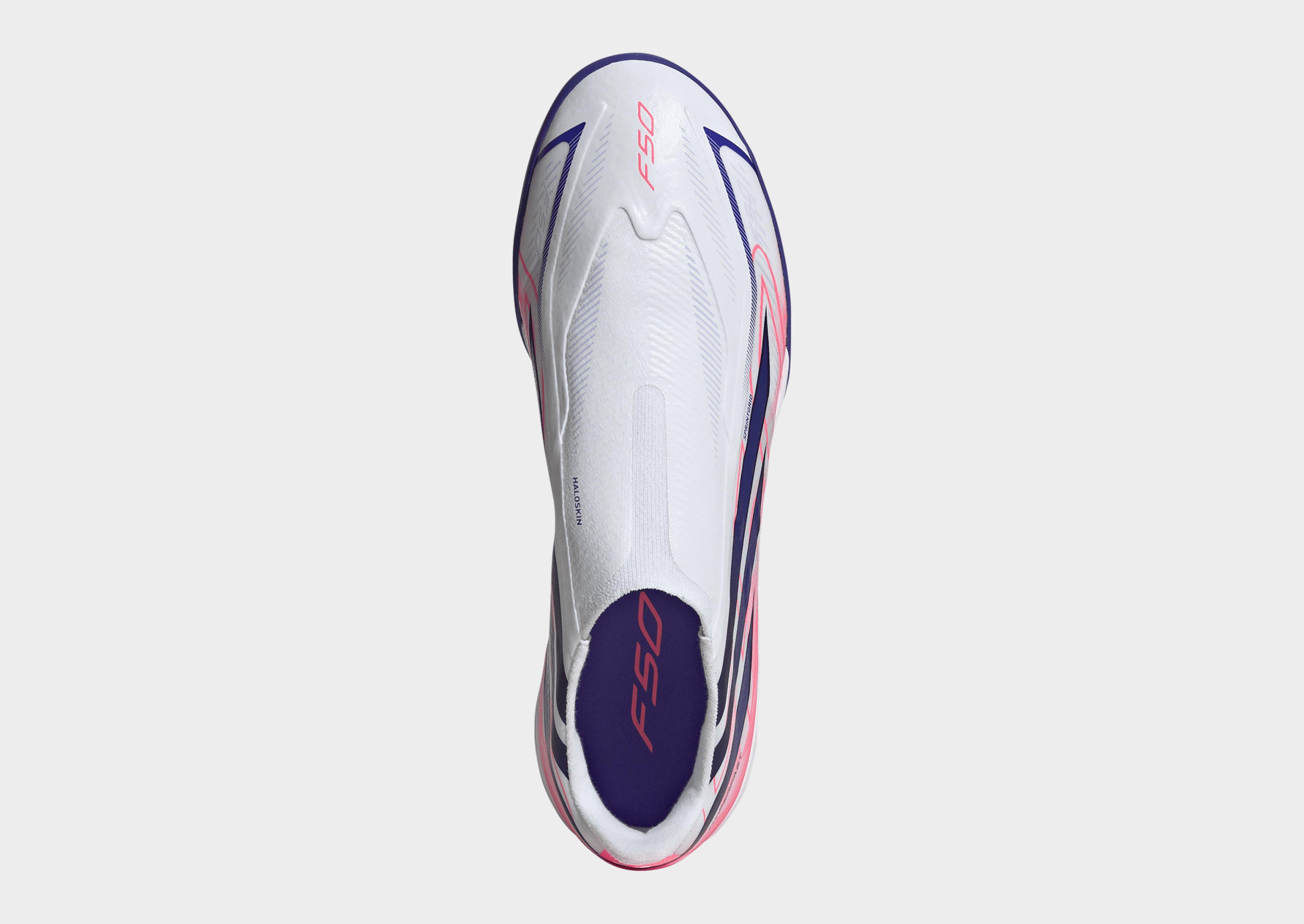 adidas F50 Hyperfast League Laceless Turf Football Shoes