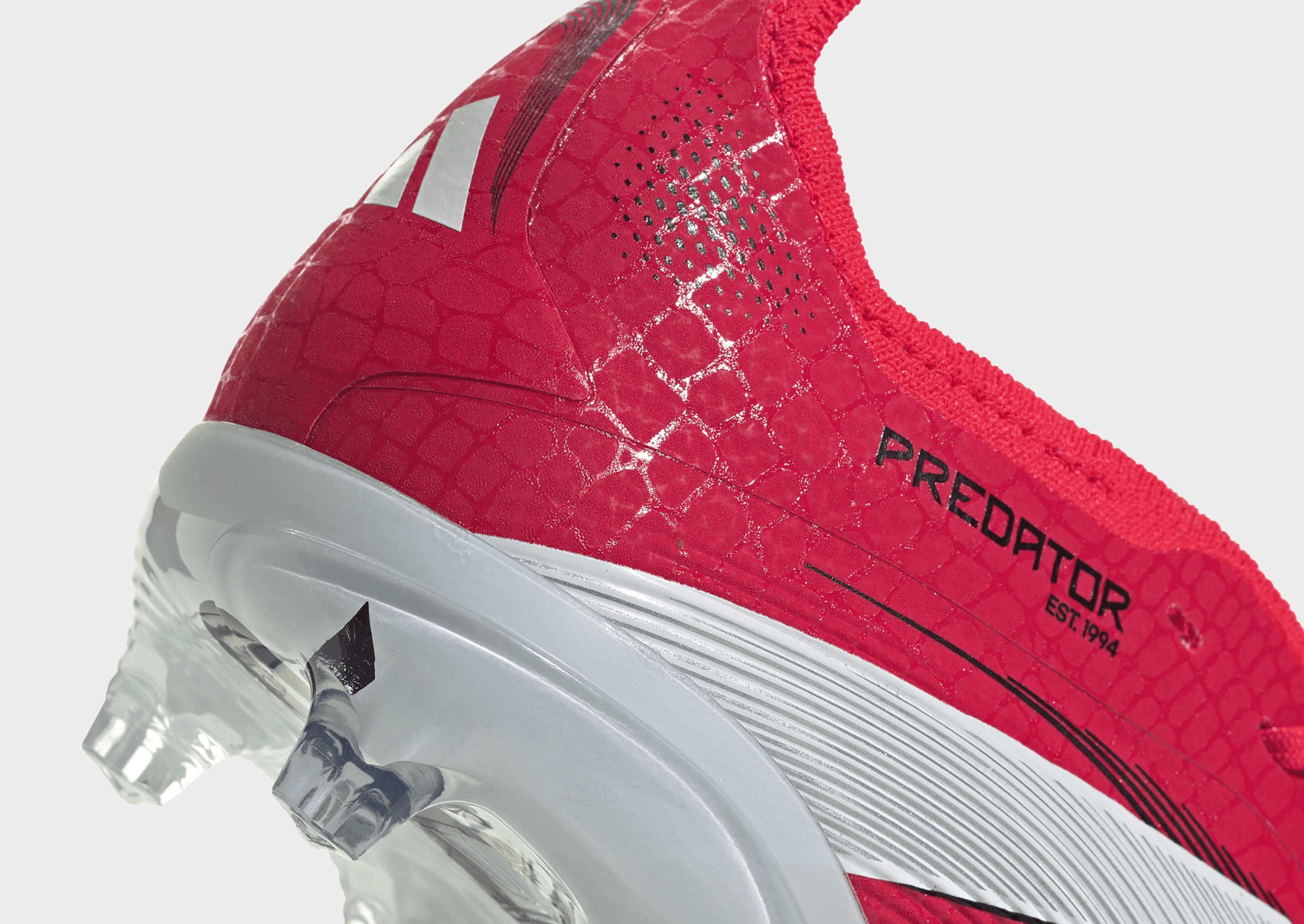 adidas Bota de fútbol Predator Elite Fold-Over Tongue césped natural seco (Adolescentes)