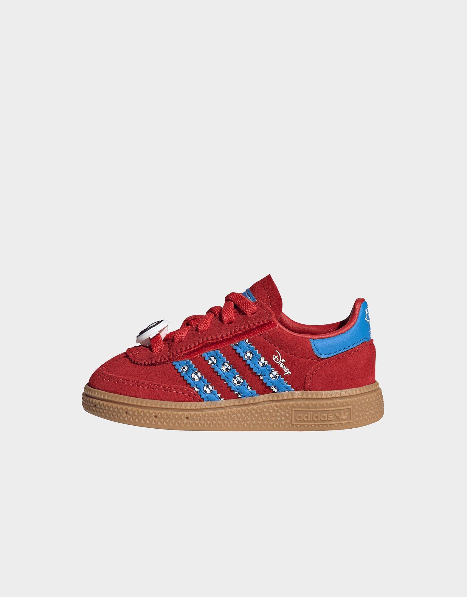 adidas SCARPE ADIDAS DISNEY HANDBALL SPEZIAL CON PRATICA CHIUSURA TRAMITE LACCI ELASTICIZZATI