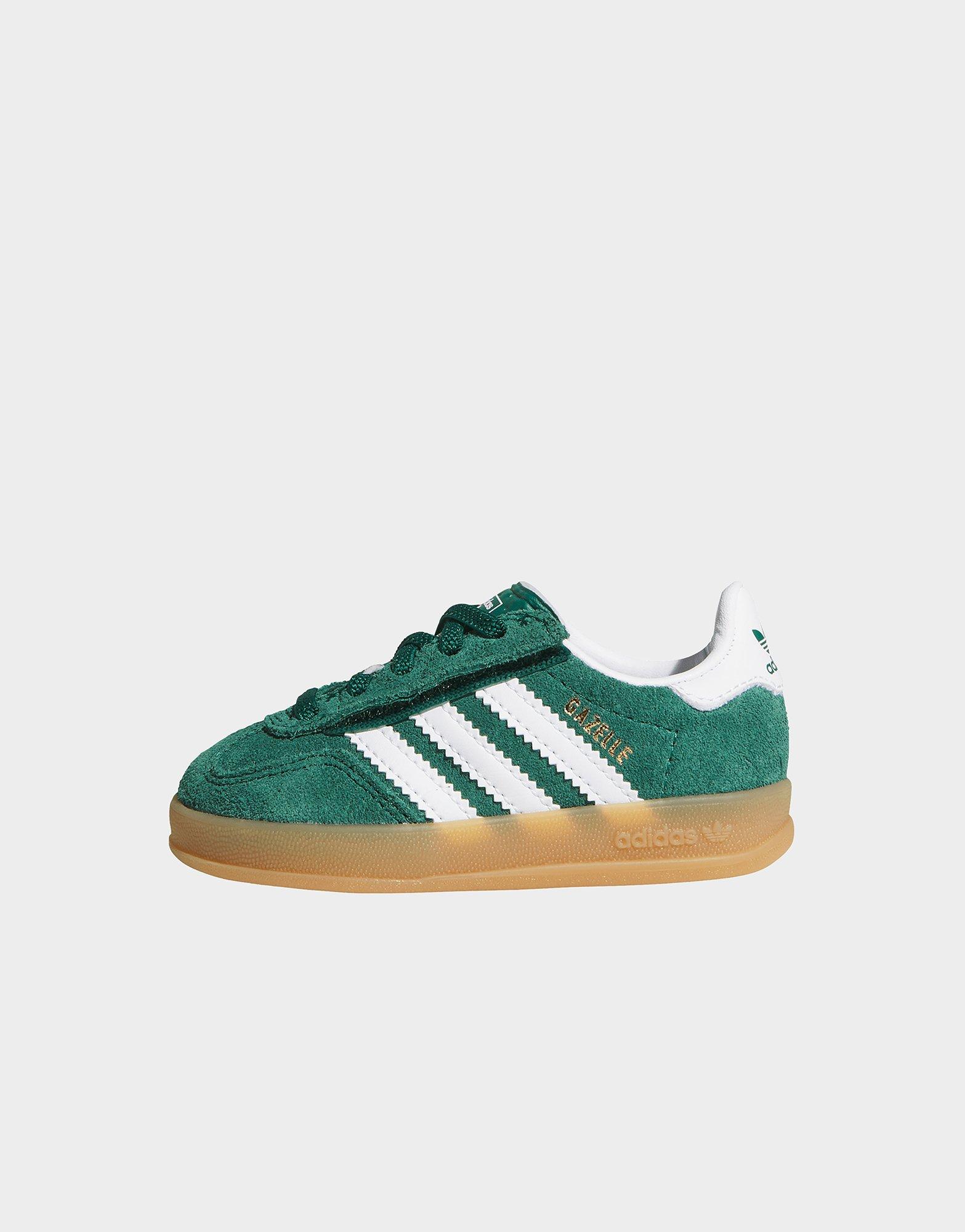 adidas Gazelle Indoor Comfort Closure Elastic Lace Shoes