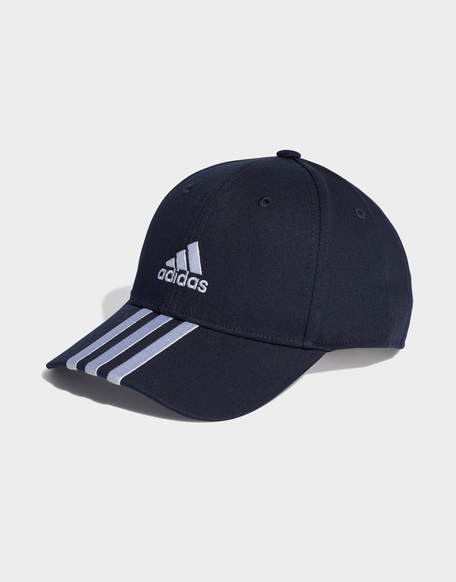 adidas Baseball 3-Streifen Cotton Twill Baseball Kappe Weiss - JD Sports Deutschland
