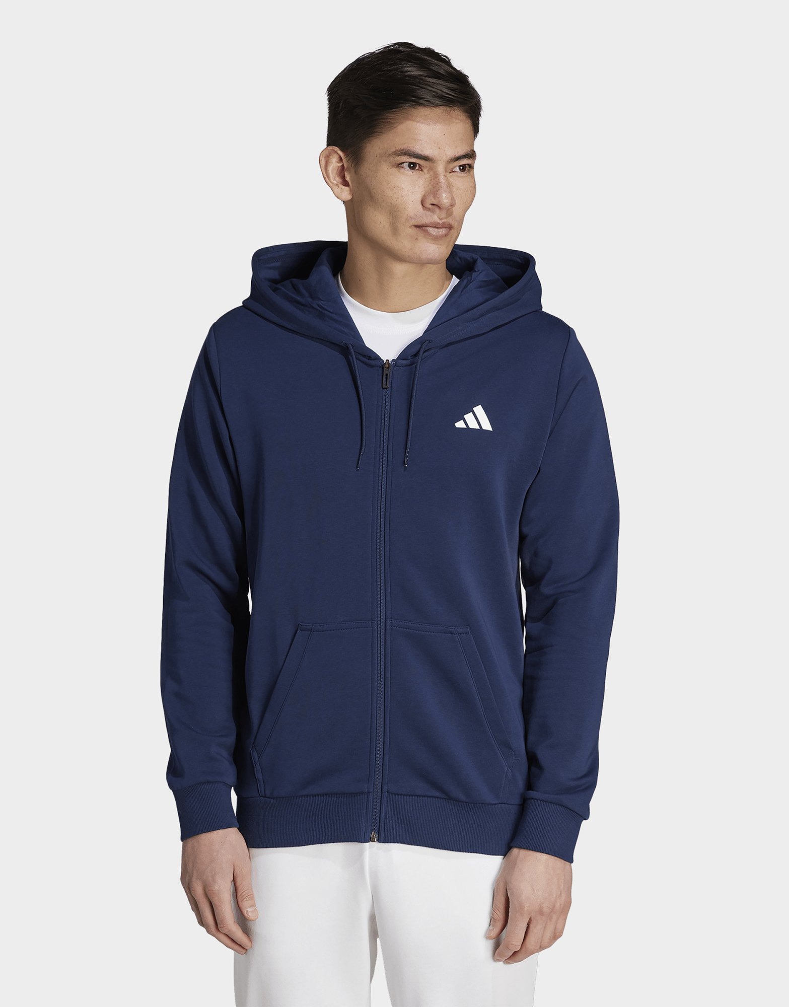 Blue adidas Club Teamwear Full-Zip Tennis Hoodie | JD Sports UK