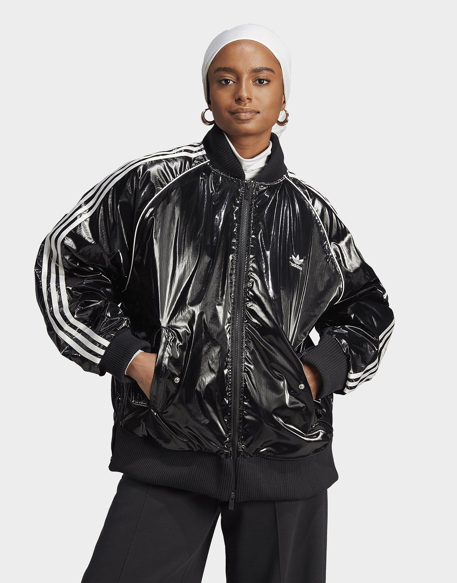 Adidas originals sst quilted sale bomber jacket