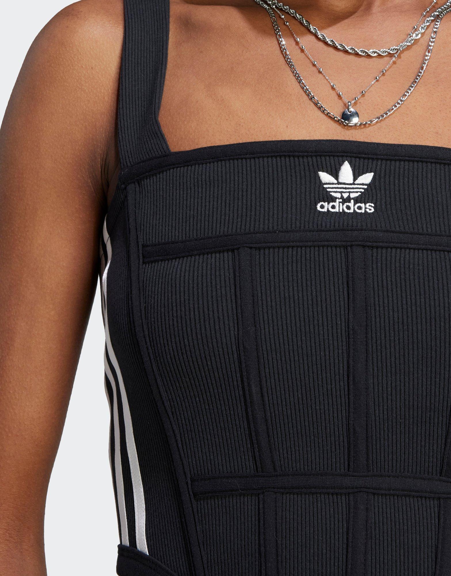 adidas Originals Women's Rib Corset Tank -White