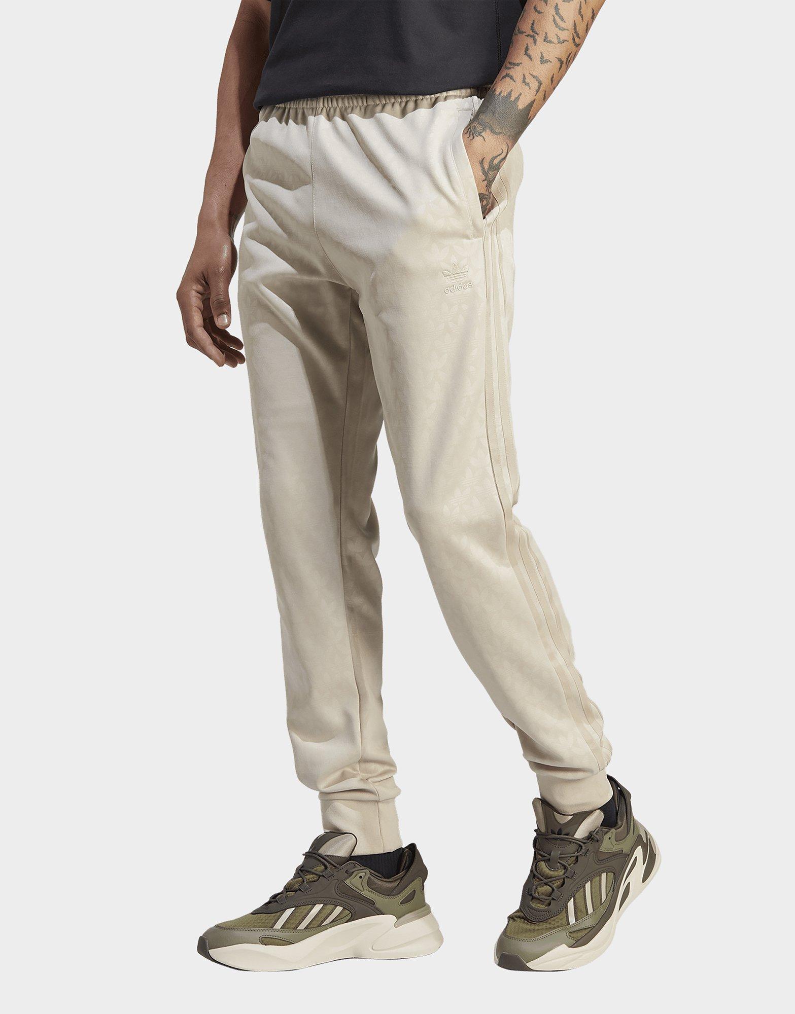 Adidas originals adibreak cuffed track pants in clearance beige