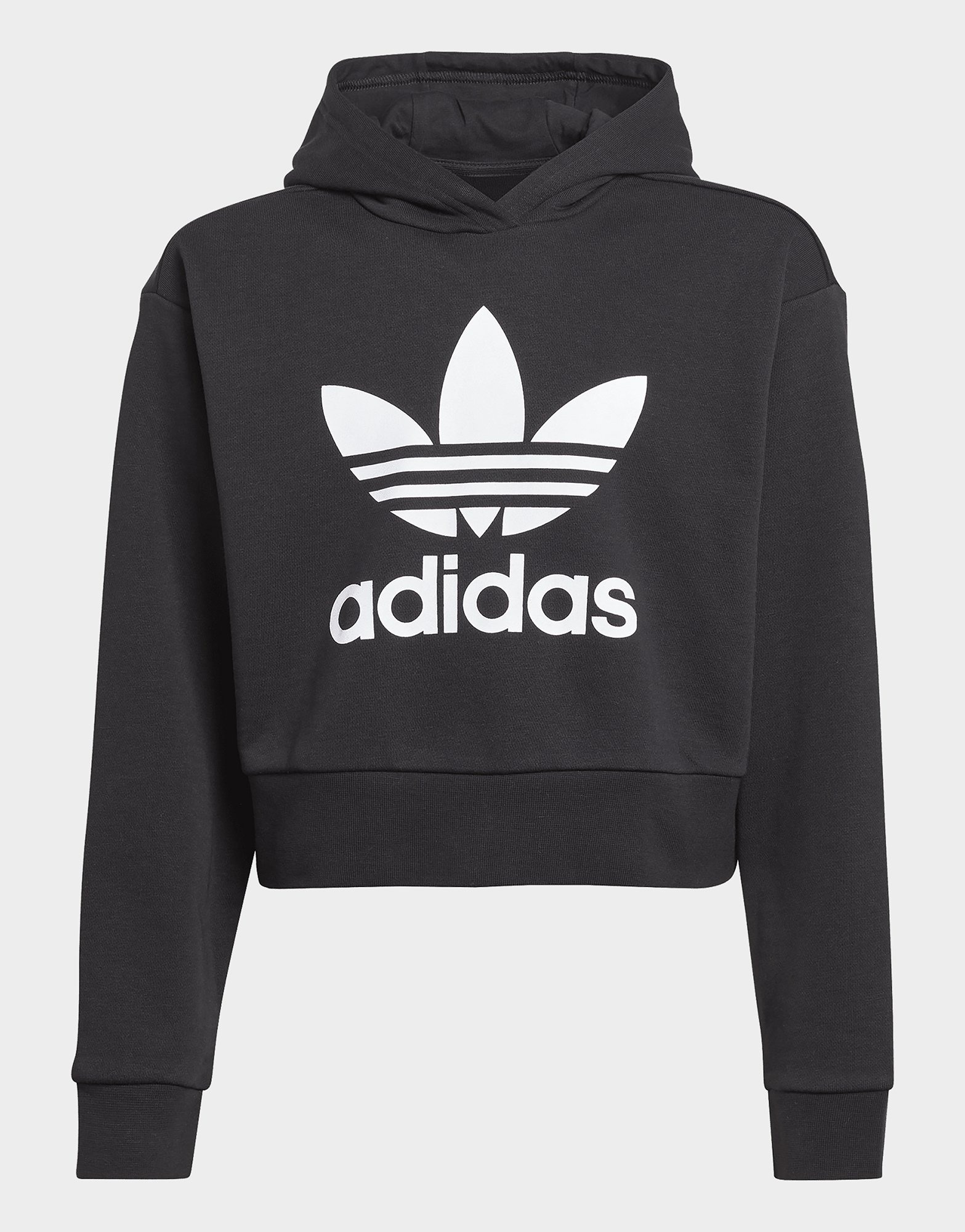 adidas adicolor Cropped Hoodie Schwarz JD Sports Deutschland