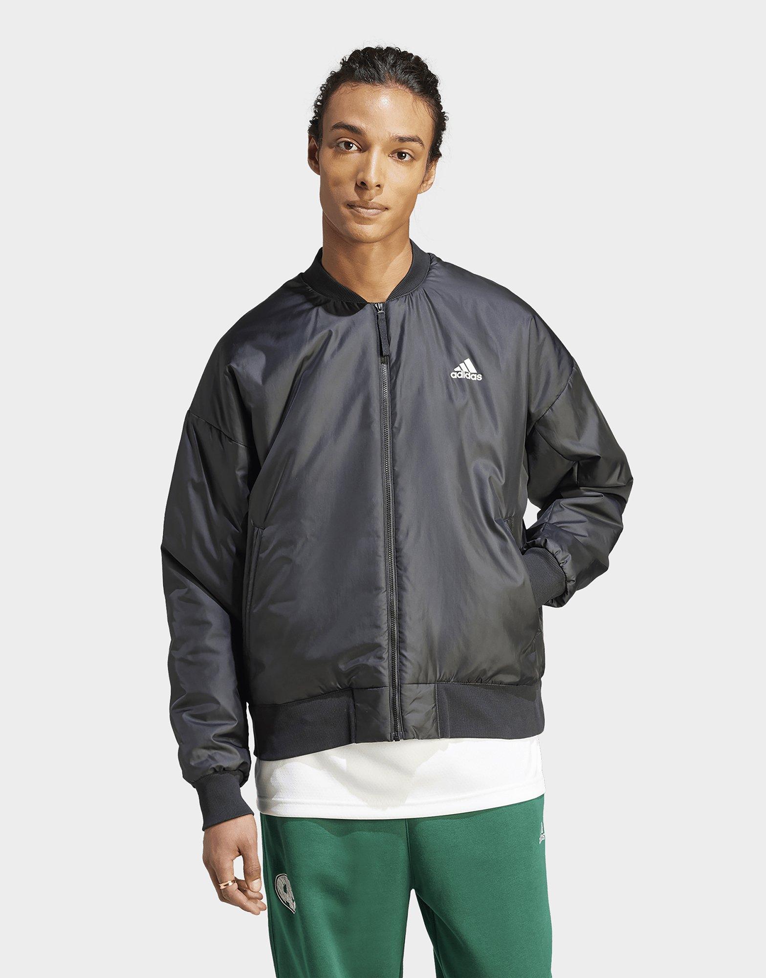 Adidas bomber hot sale jacket reversible