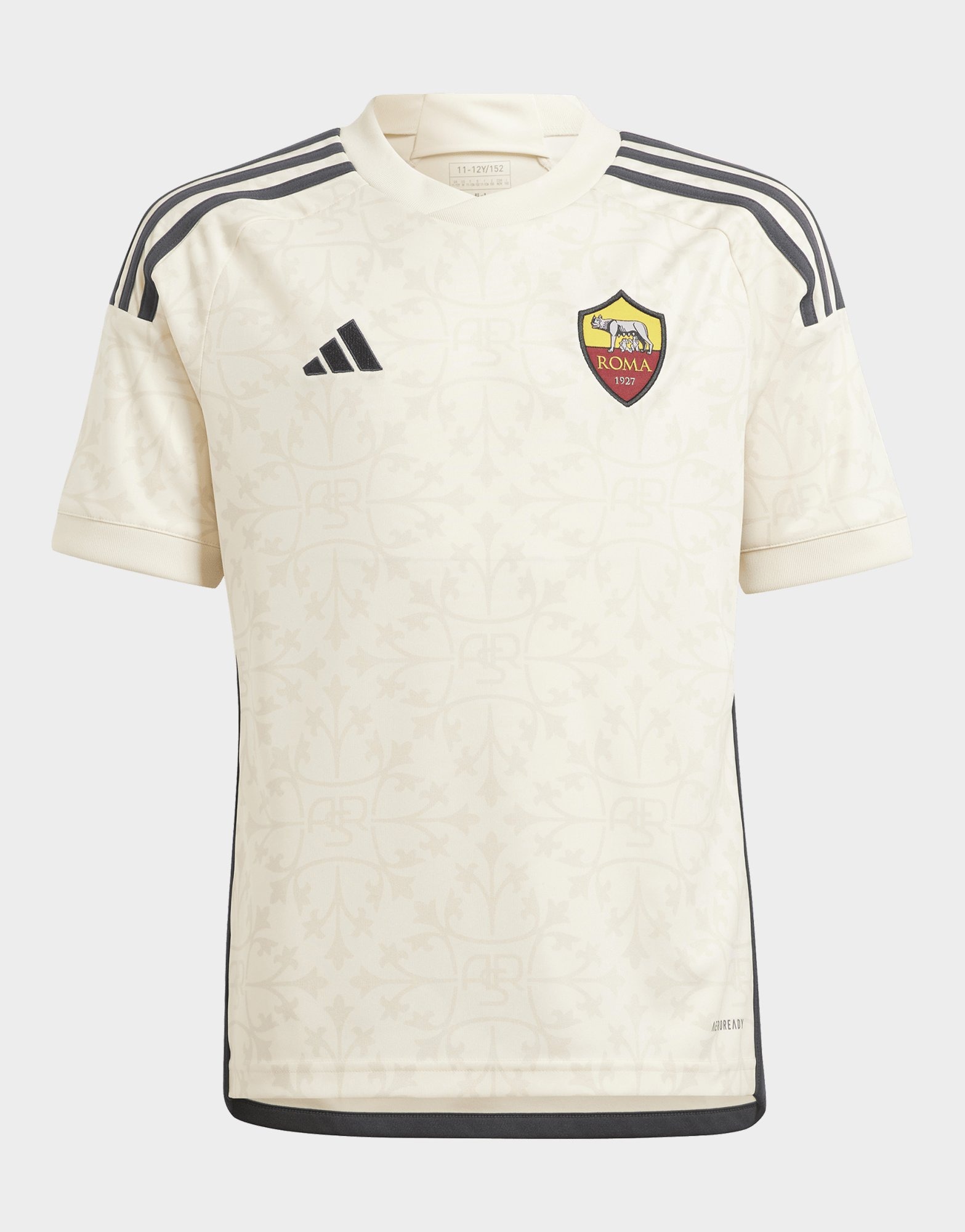 Beige adidas AS Roma 23 24 Away Jersey Kids JD Sports UK