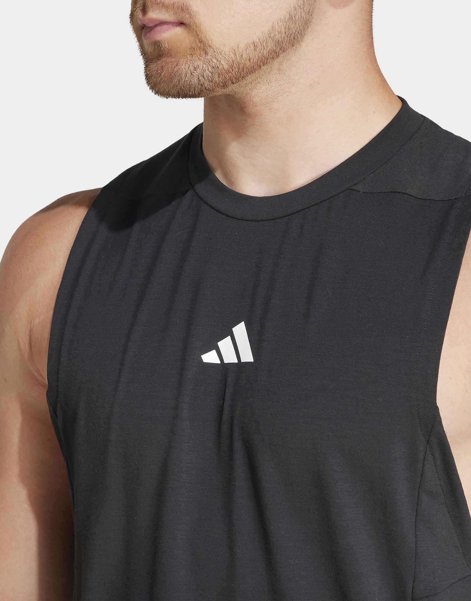 adidas Designed for Training Workout Tank Top 'Black' — foto 4